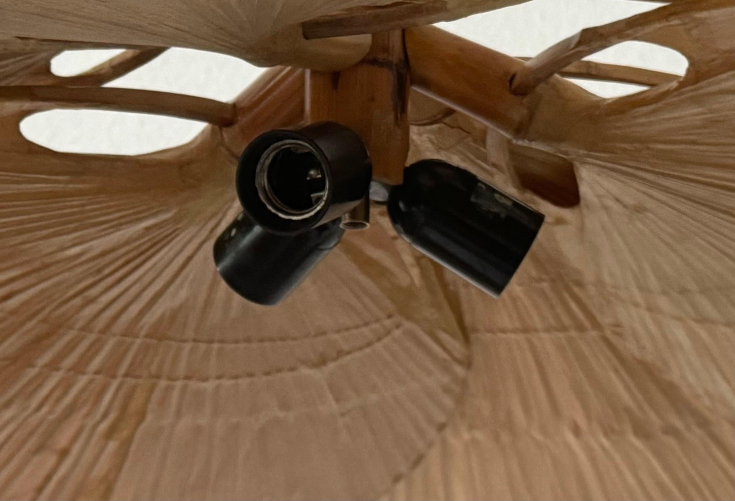 Rara lampada a sospensione Uchiwa 