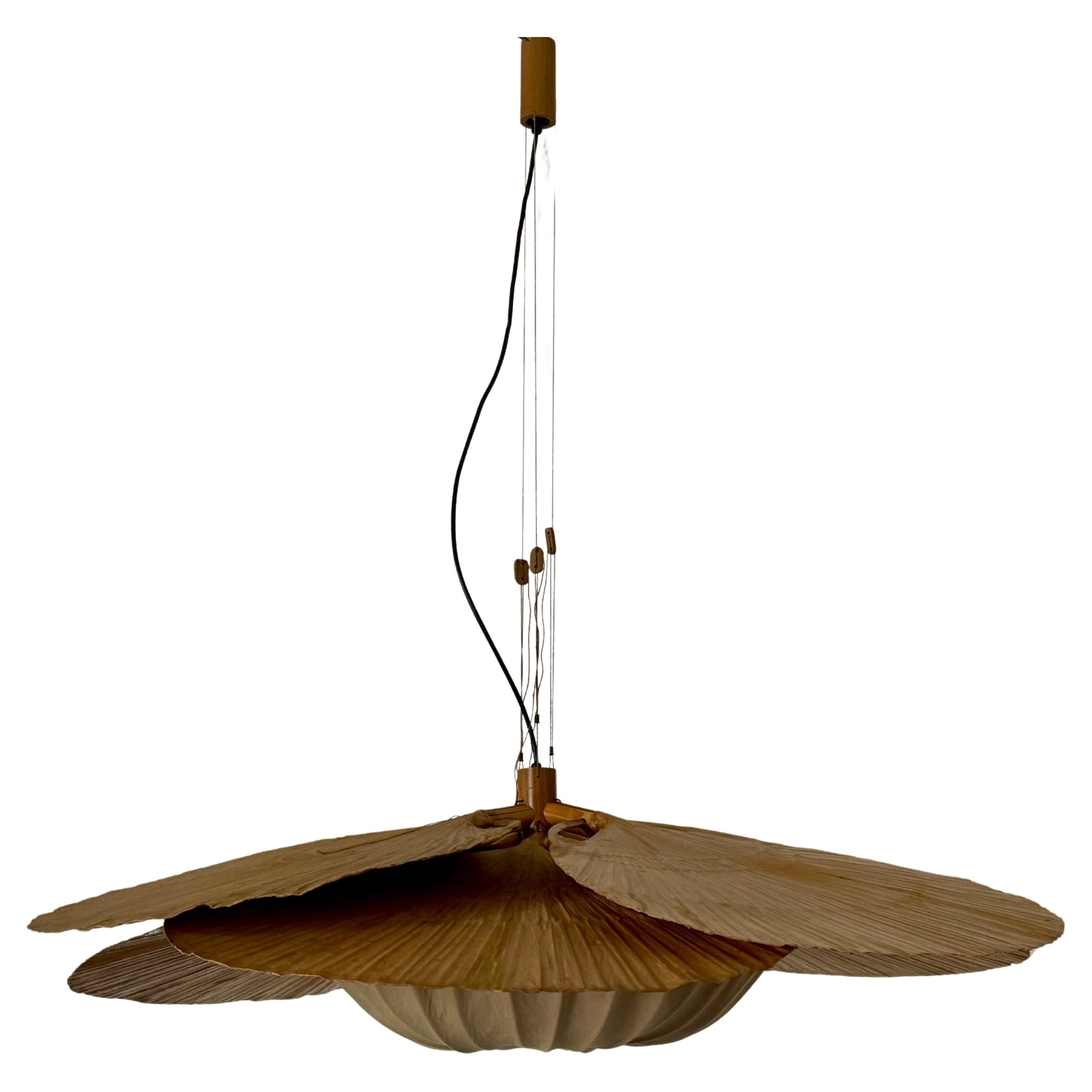 Rara lampada a sospensione Uchiwa 