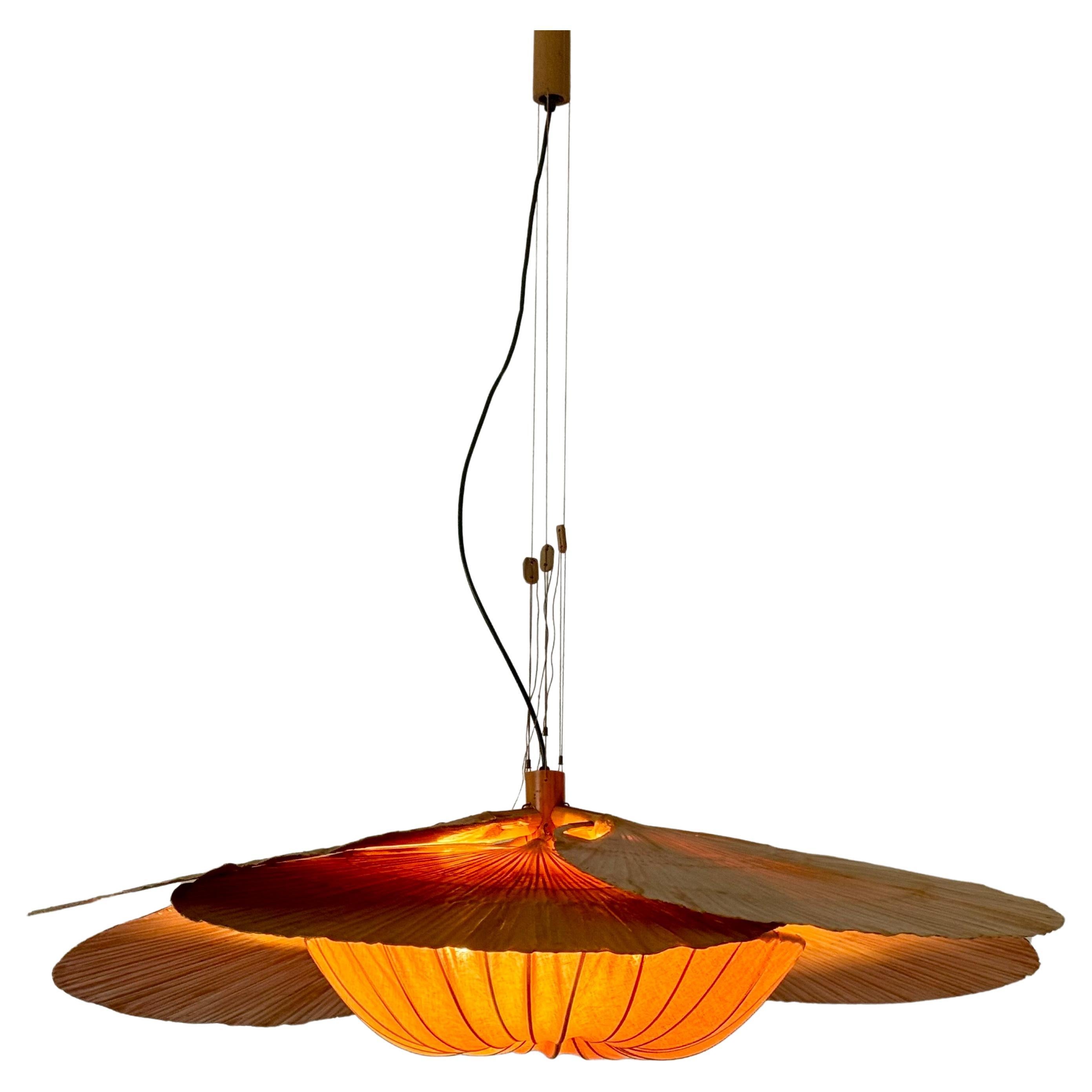 Rara lampada a sospensione Uchiwa 