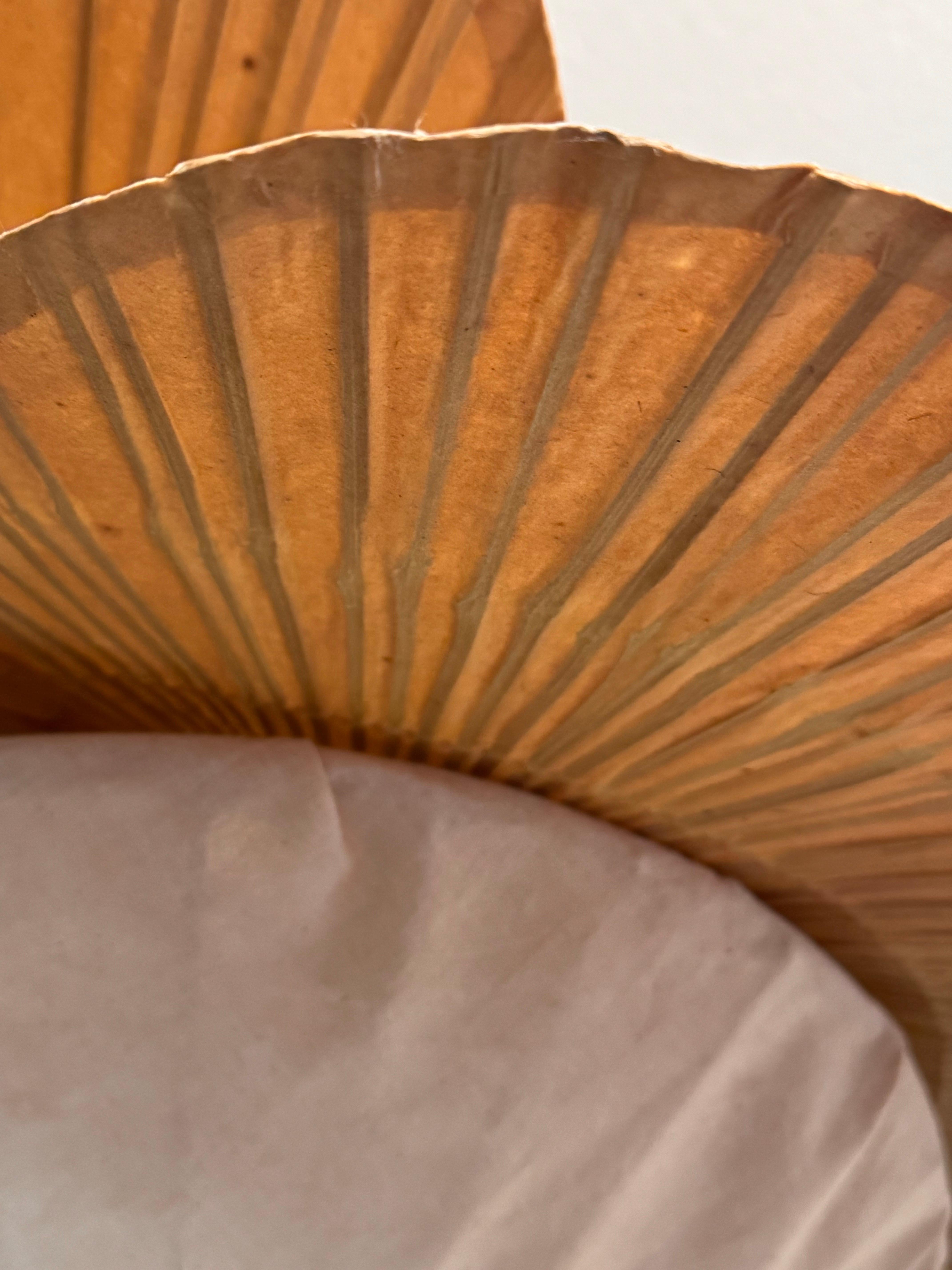 Rare suspension Uchiwa Halo II d'Ingo Maurer pour Design M, 1970 en vente 2