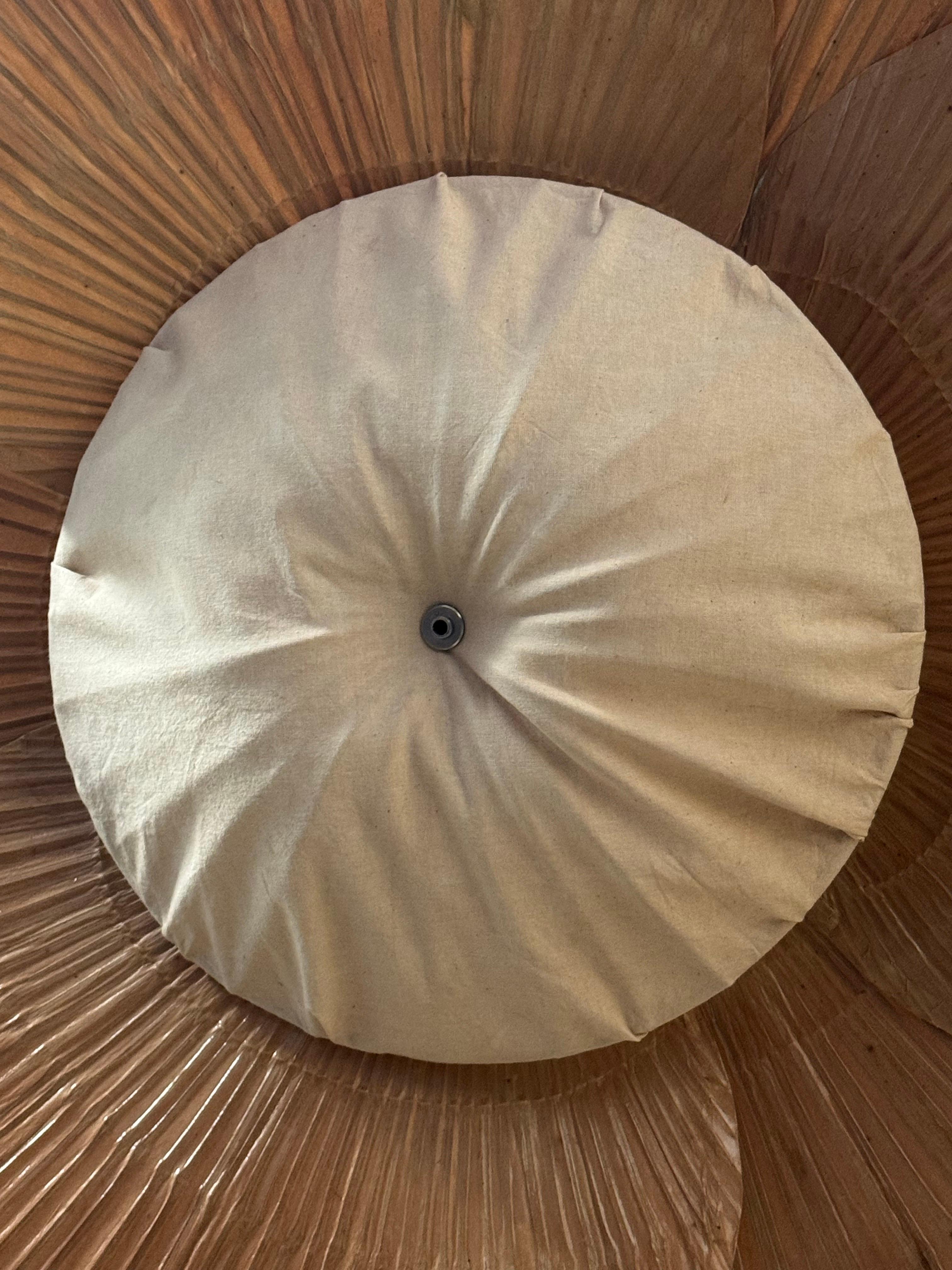 Rare suspension Uchiwa Halo II d'Ingo Maurer pour Design M, 1970 en vente 5