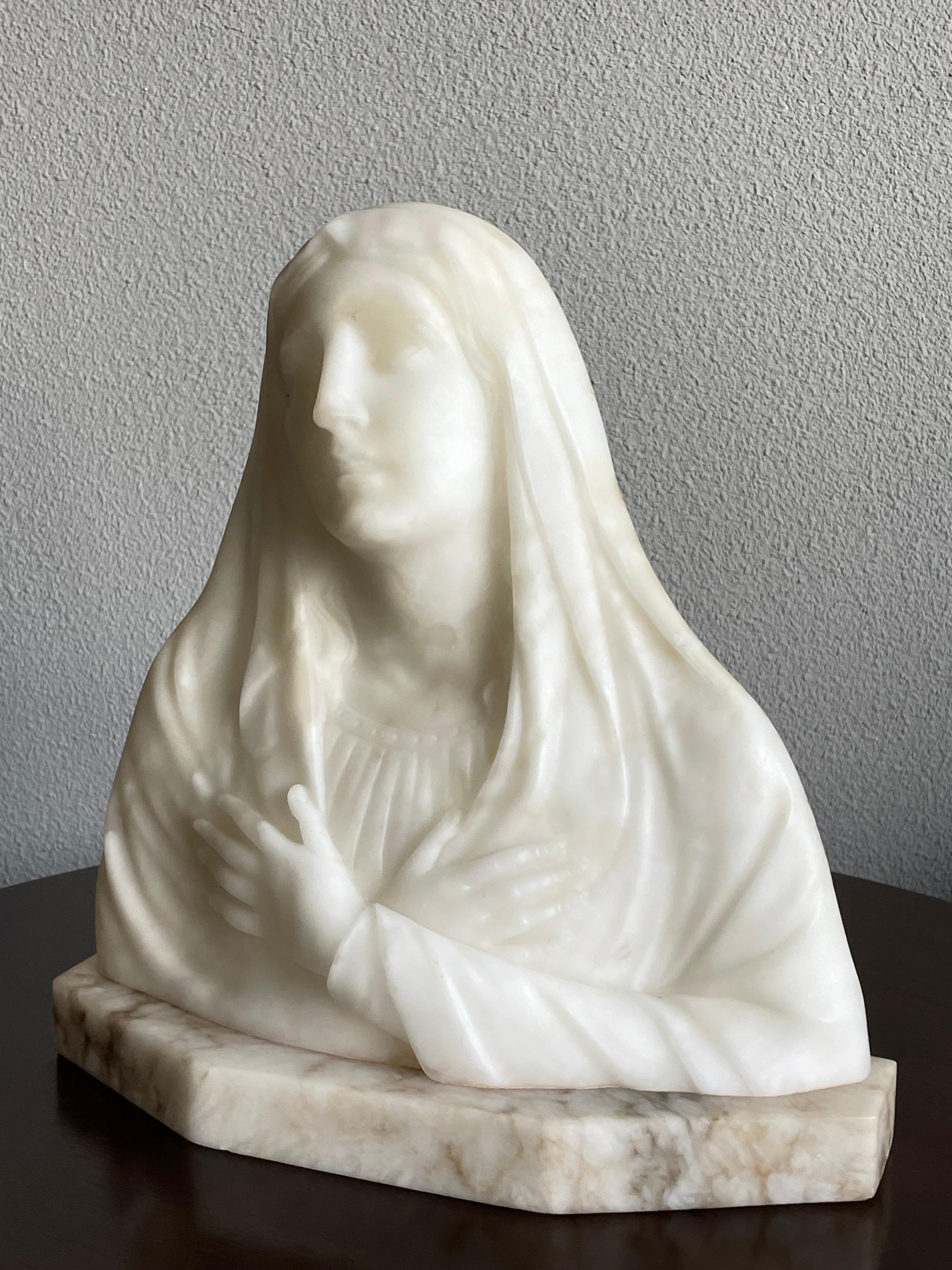mary in mourning sculpture