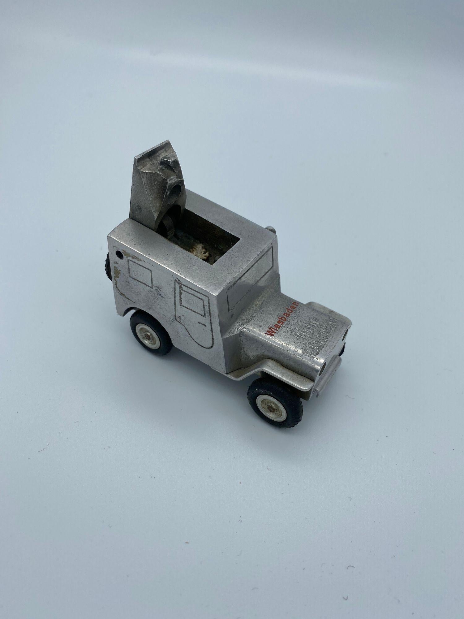 Original polished aluminum and rubber late 1940s 