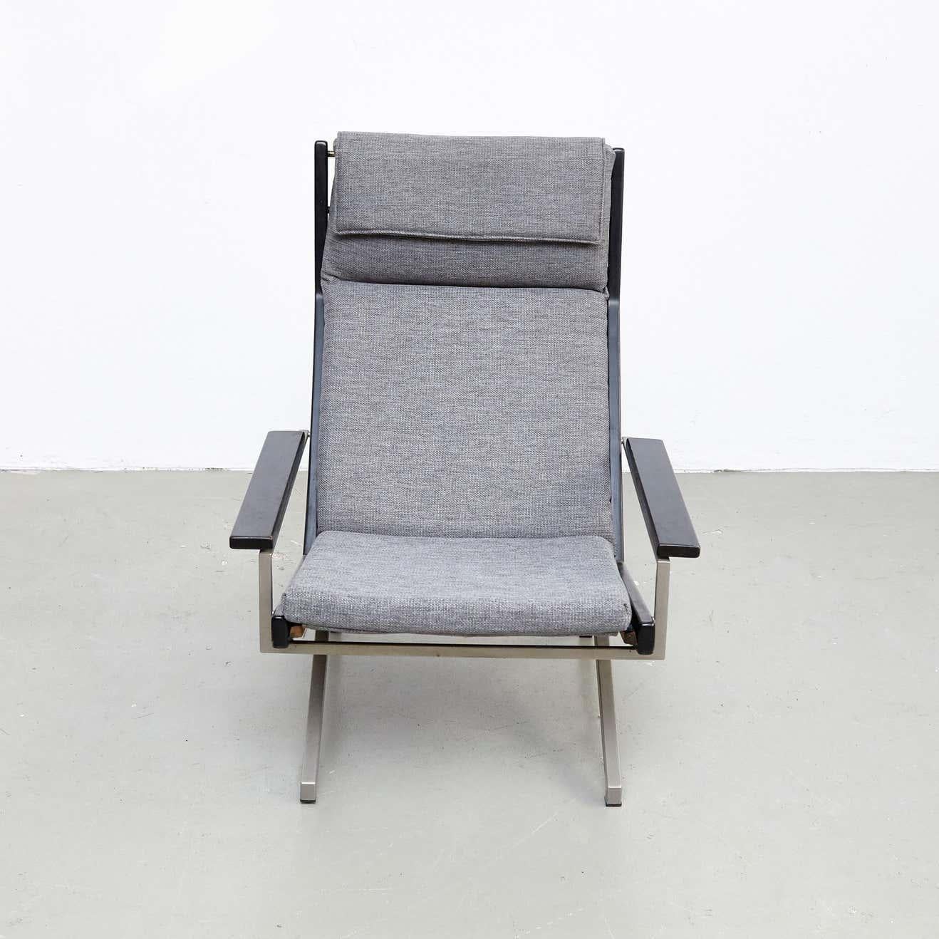 Mid-Century Modern Rare Hand Signed Rob Parry Easy Chair for Gelderland Netherlands, circa 1960 For Sale