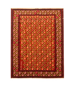 Rare Handmade Carpet Antique Armenian Kilim Rug Traditional Floral Kilim