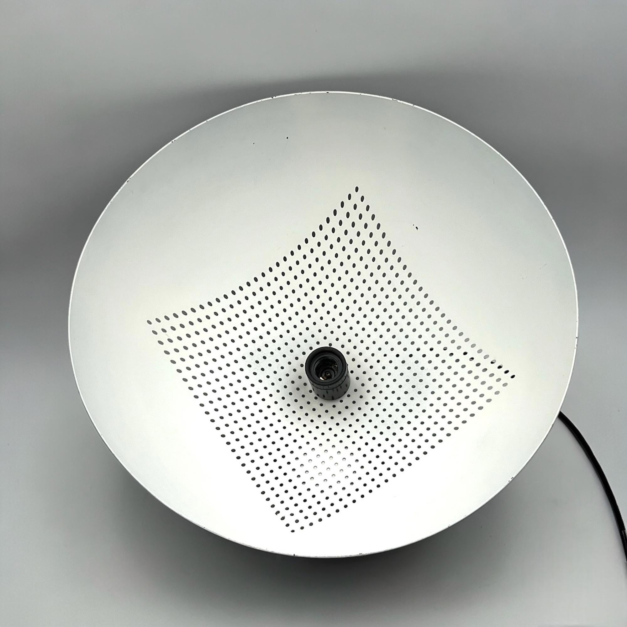Rare Hanging Lamp Made in Italy by Piuluce Vicenza - Minimalistic 1980s Design in vendita 4