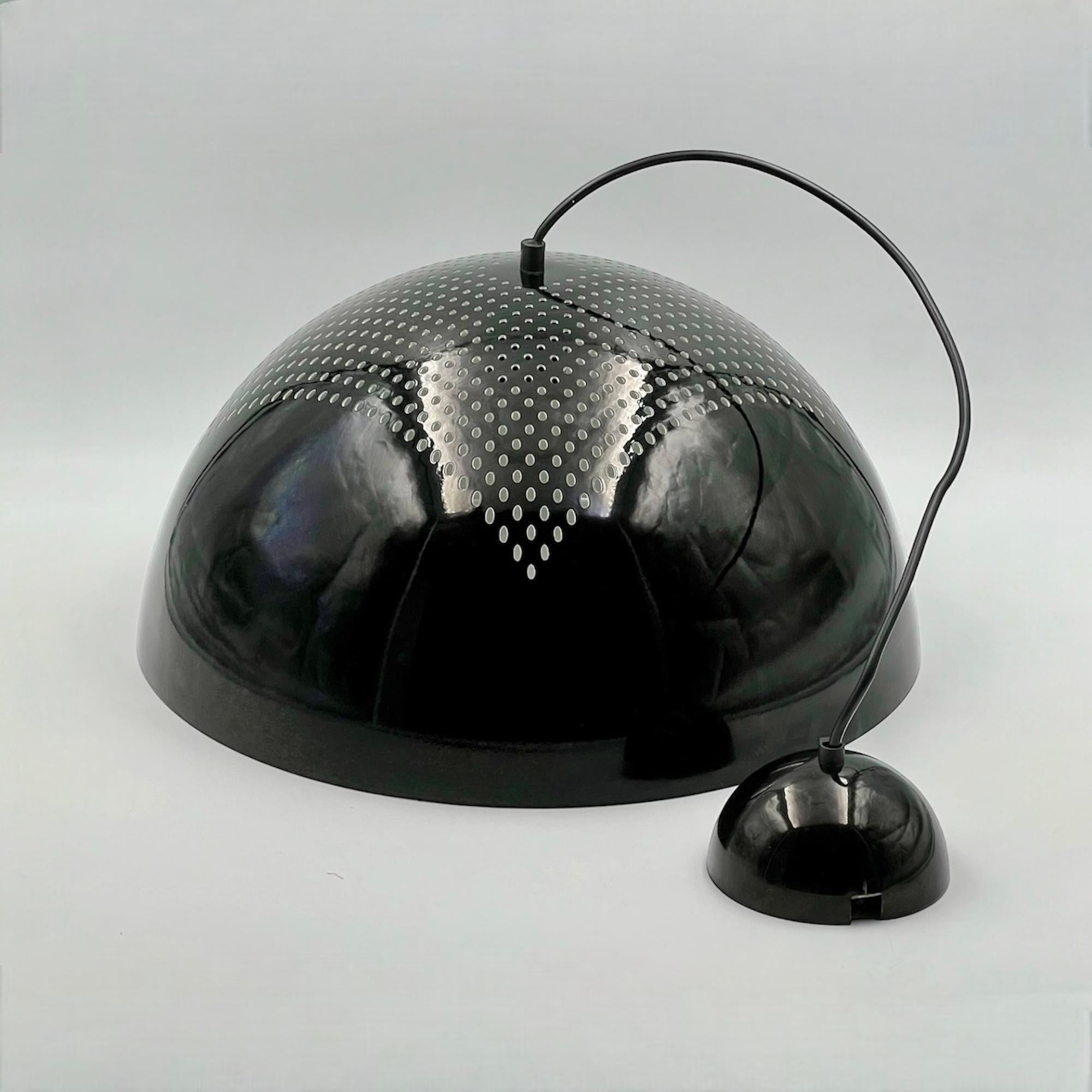 Rare Hanging Lamp Made in Italy by Piuluce Vicenza - Minimalistic 1980s Design in vendita 1