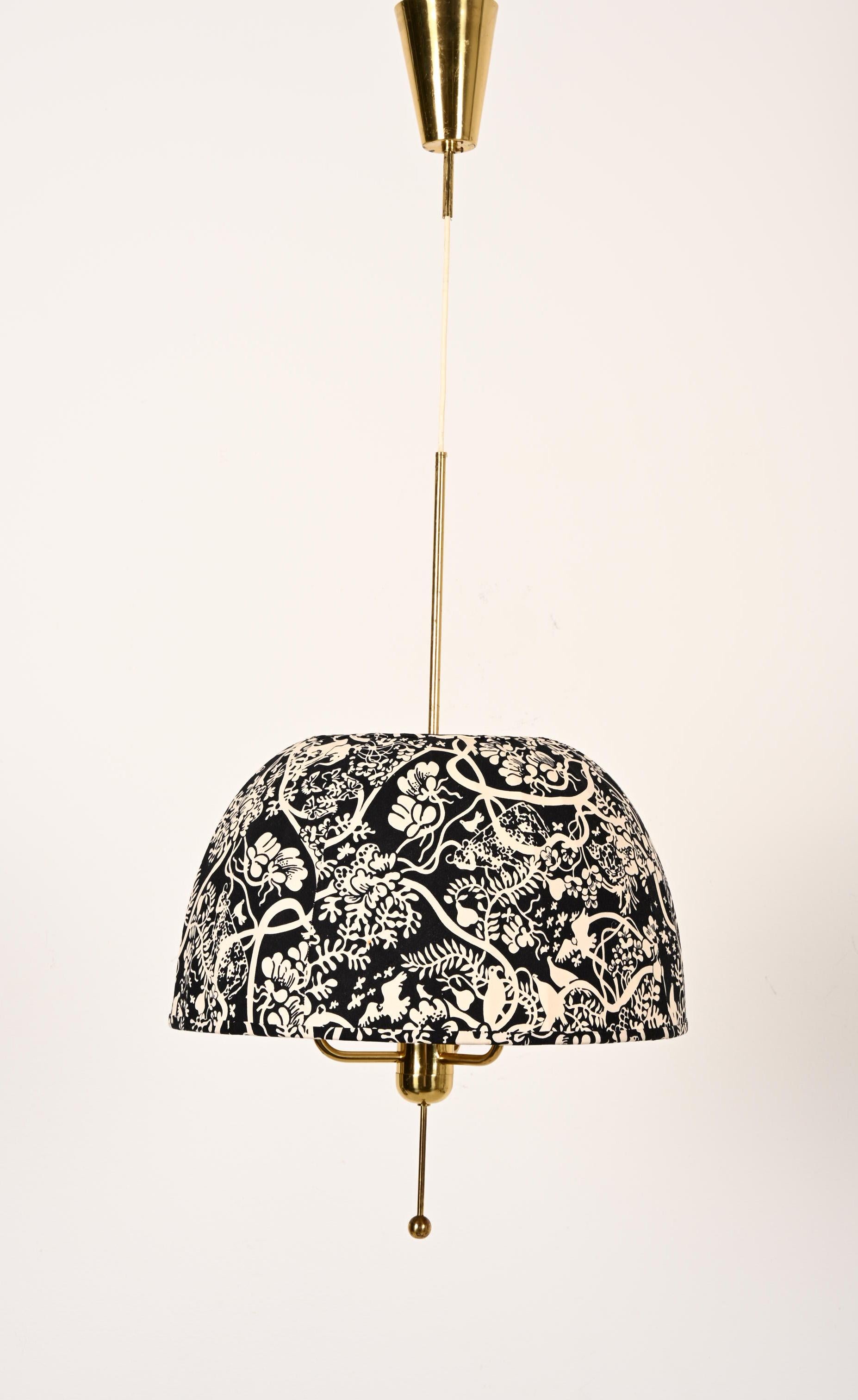 Seltene Hans-Agne Jakobsson Caroline T 549/3 Pendelleuchte (Skandinavische Moderne) im Angebot
