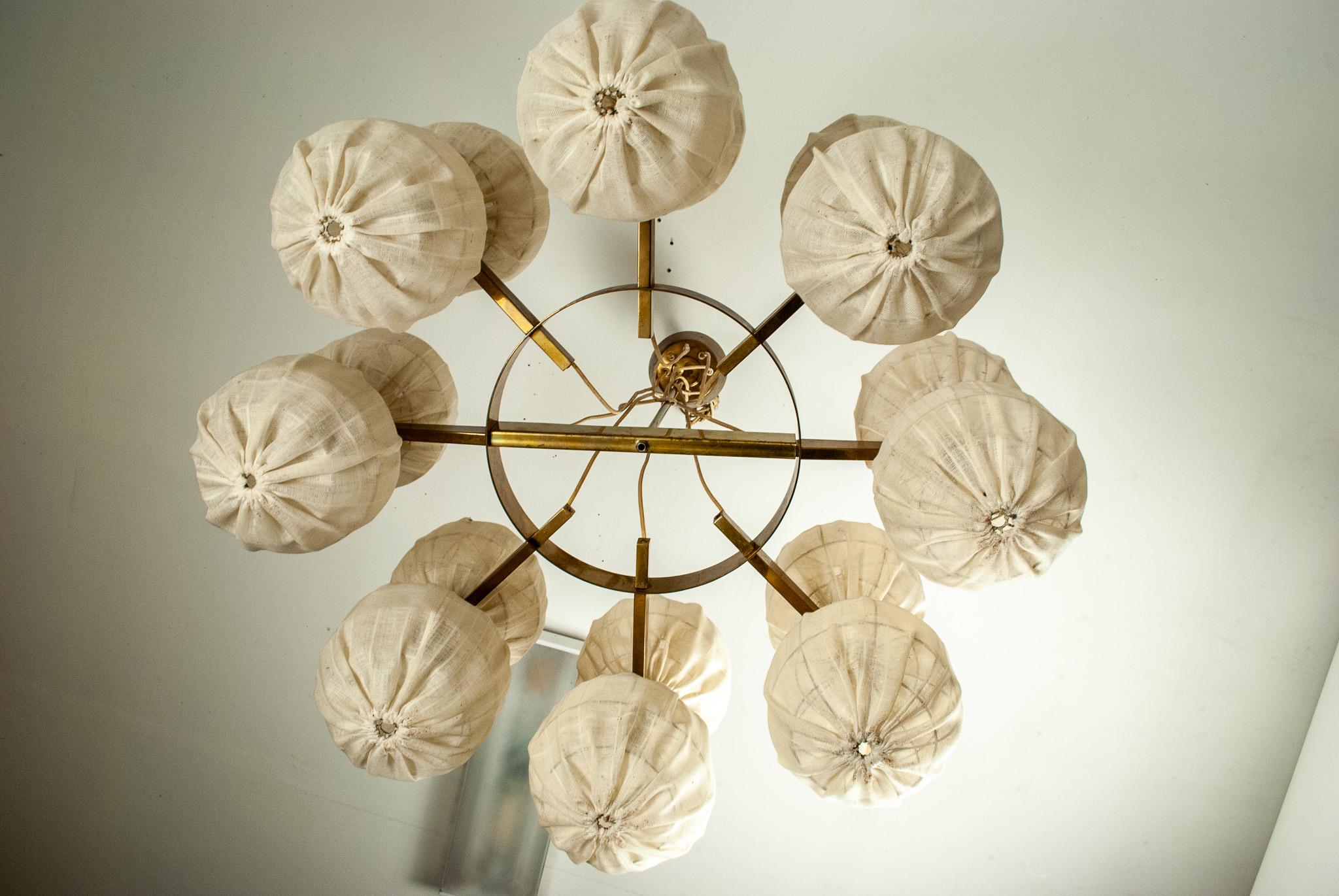 Mid-Century Modern Rare Hans-Agne Jakobsson ceiling lamp For Sale