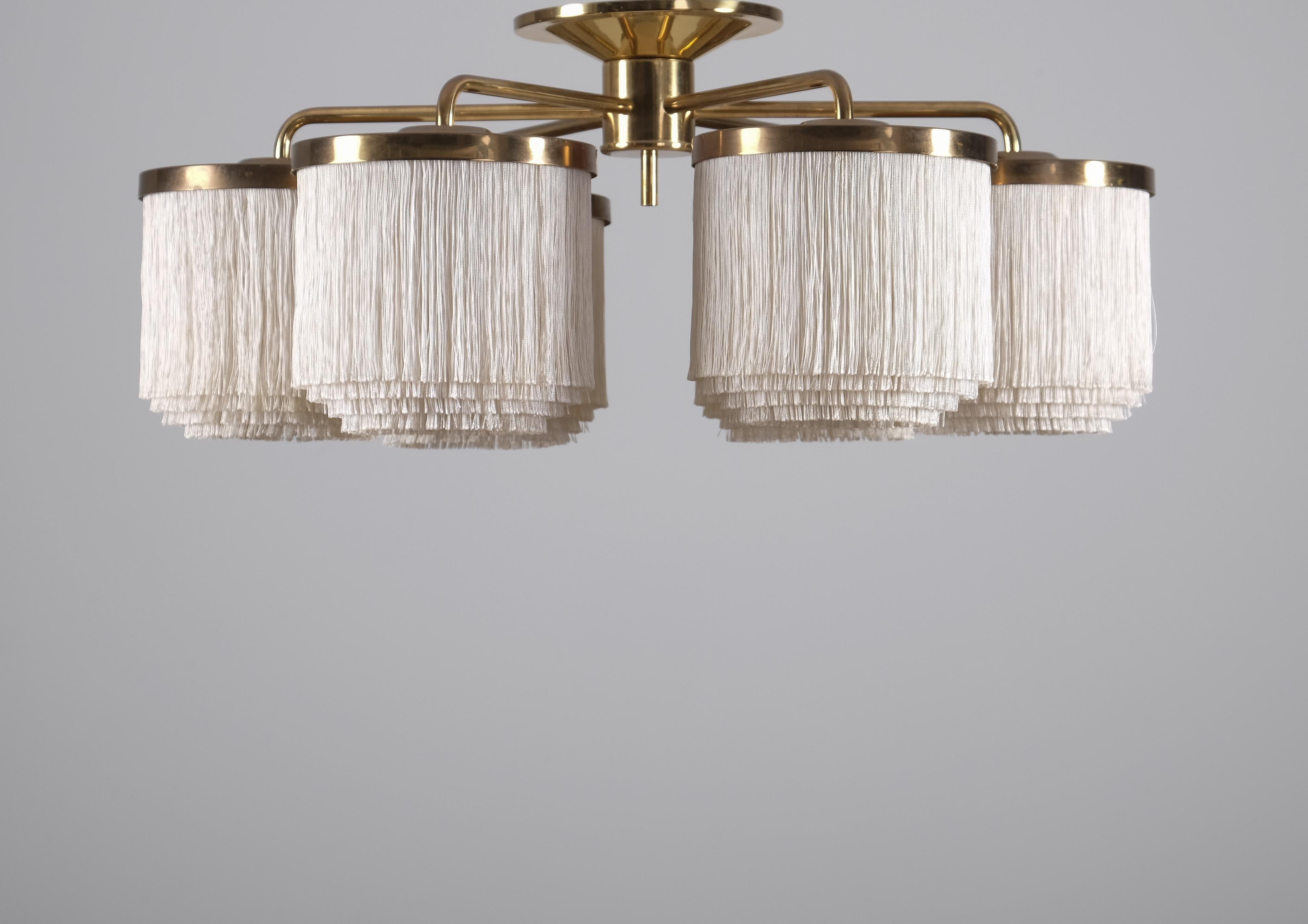 Rara lampada da soffitto Hans-Agne Jakobsson modello T-606, anni '60 in vendita 3