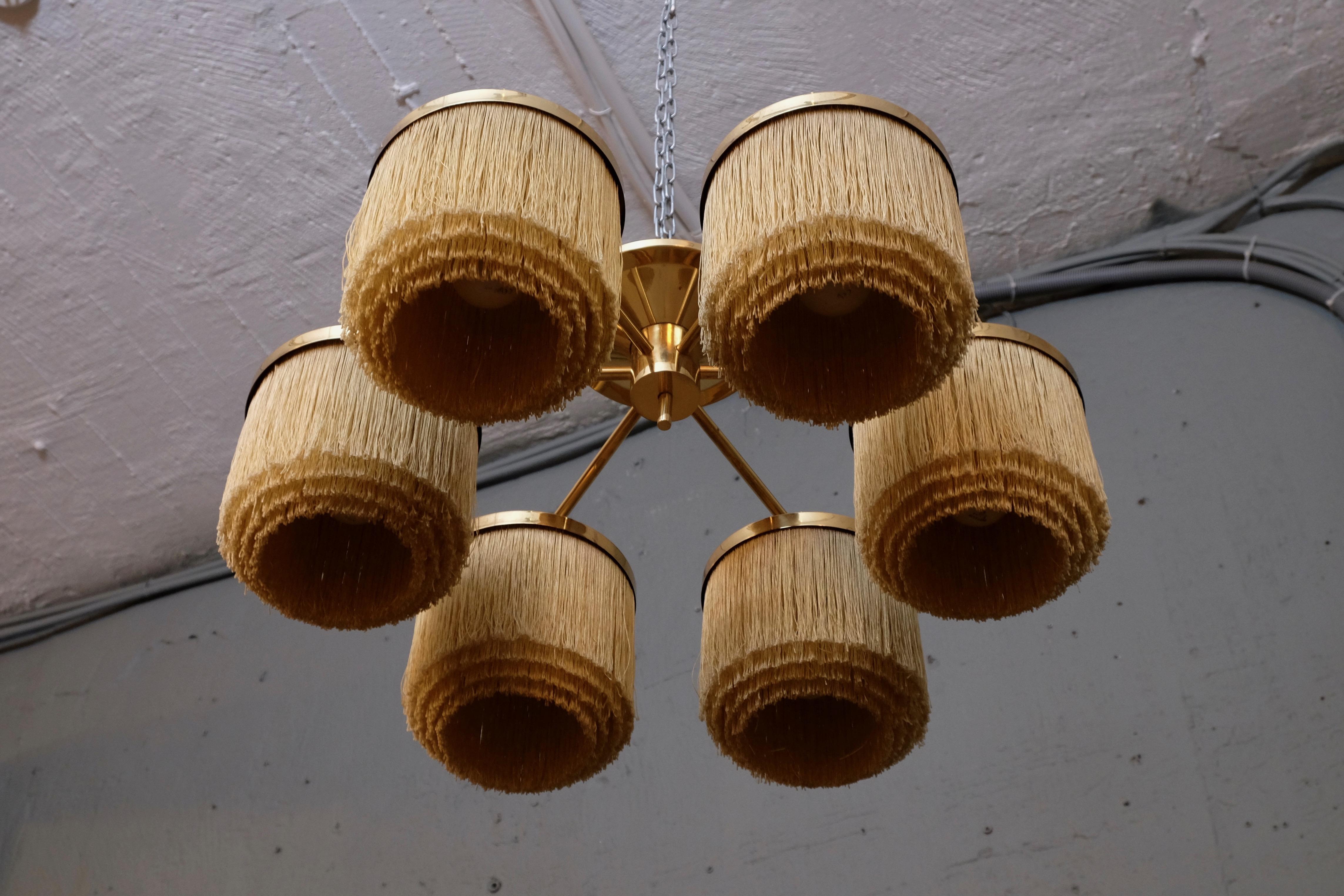 Rare Hans-Agne Jakobsson Ceiling Lamp Model T-606, 1960s In Good Condition In Stockholm, SE