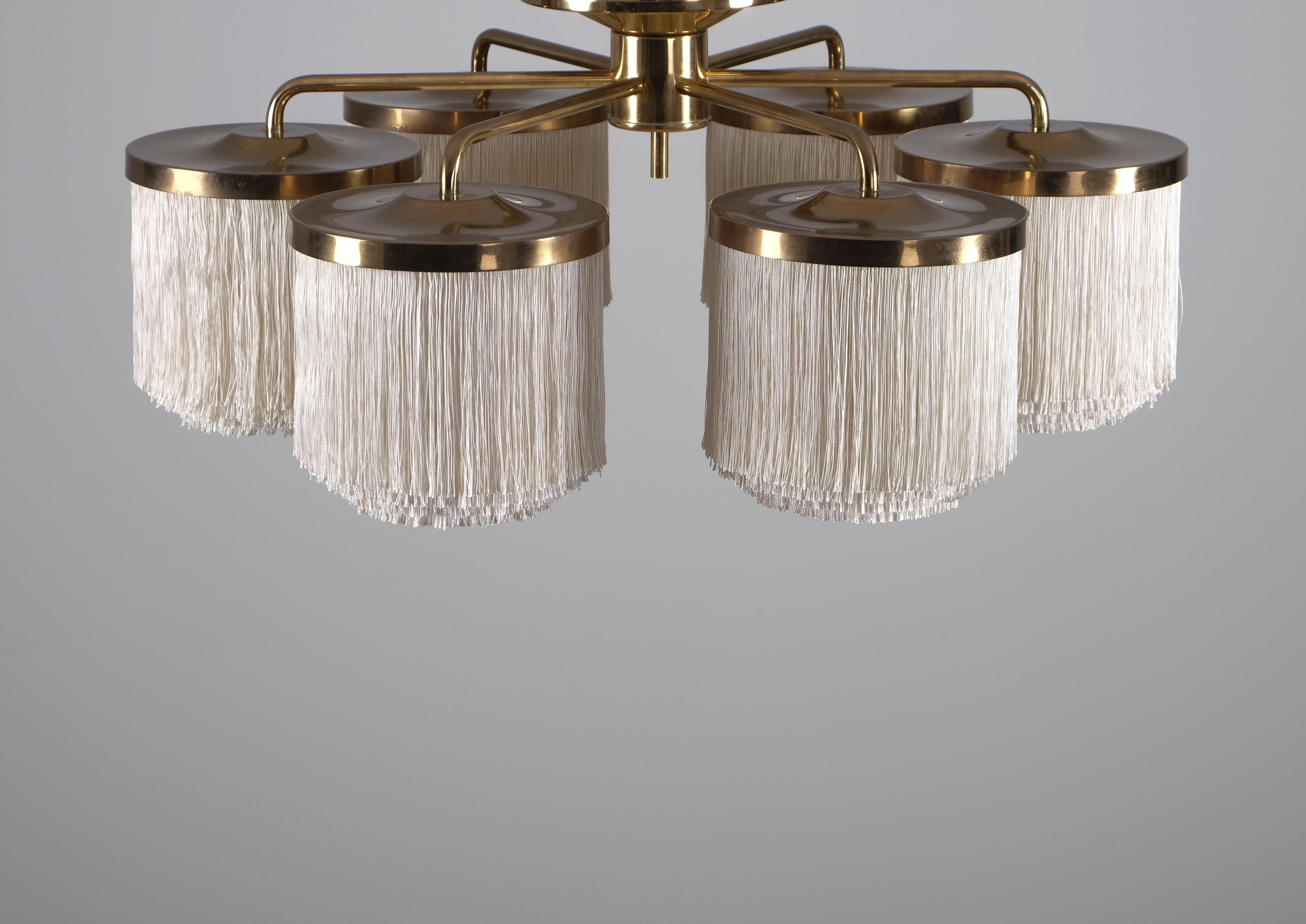 Rara lampada da soffitto Hans-Agne Jakobsson modello T-606, anni '60 in vendita 1