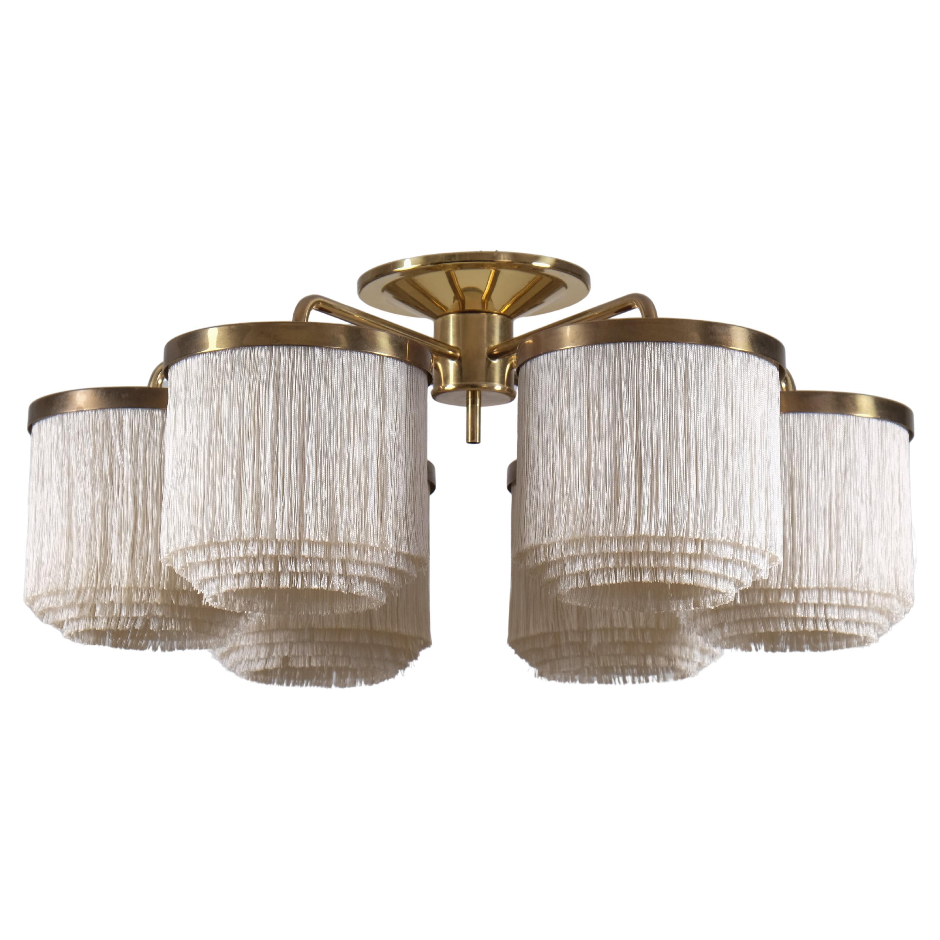 Rara lampada da soffitto Hans-Agne Jakobsson modello T-606, anni '60 in vendita