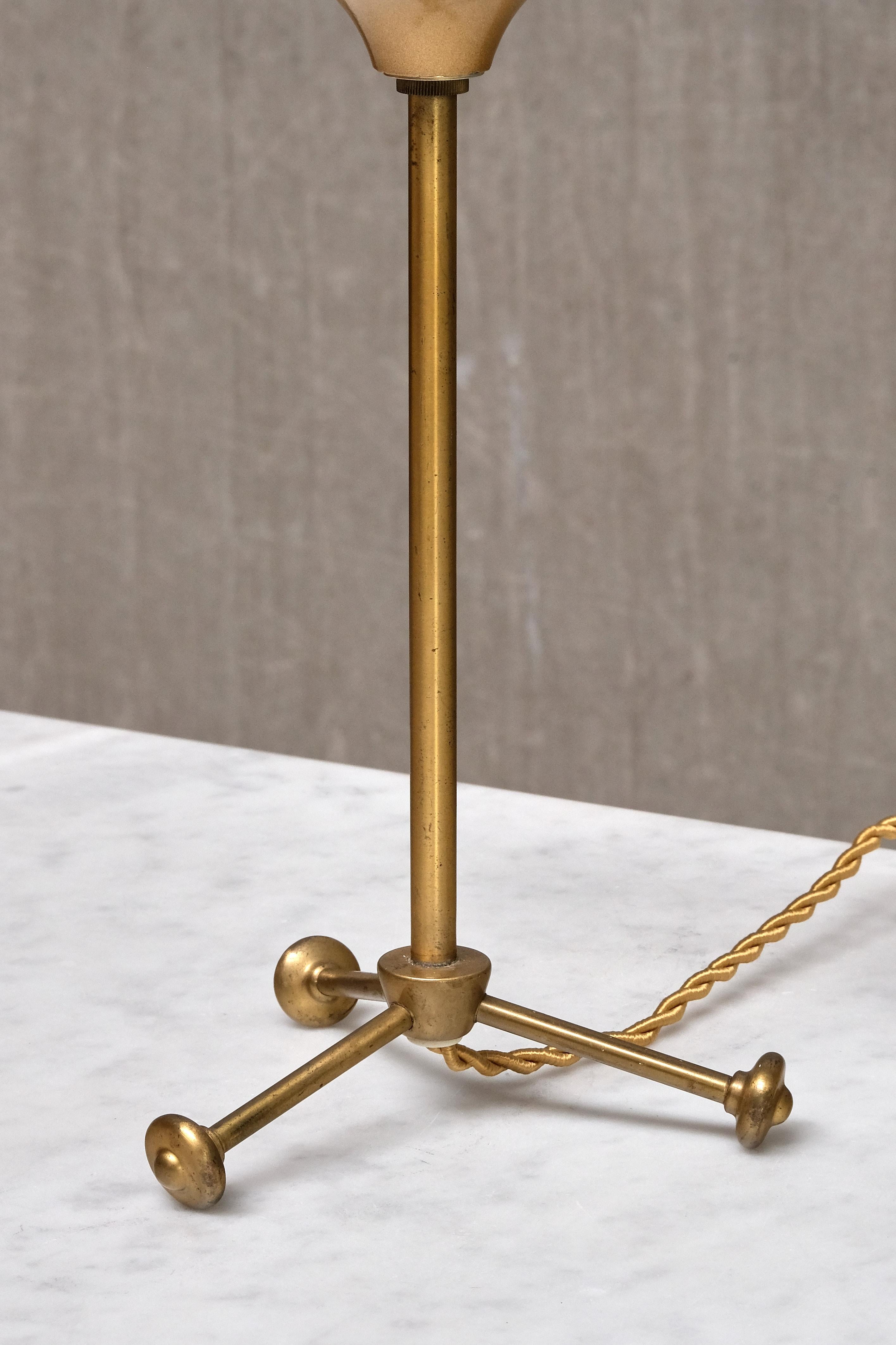 Rare lampe de table Hans Brass, Model No 732, Ateljé Lyktan, Suède, années 1940 en vente 1