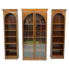 Rare Hans Hopfer Display-Bookcase Cabinet Cherrywood WK, Germany