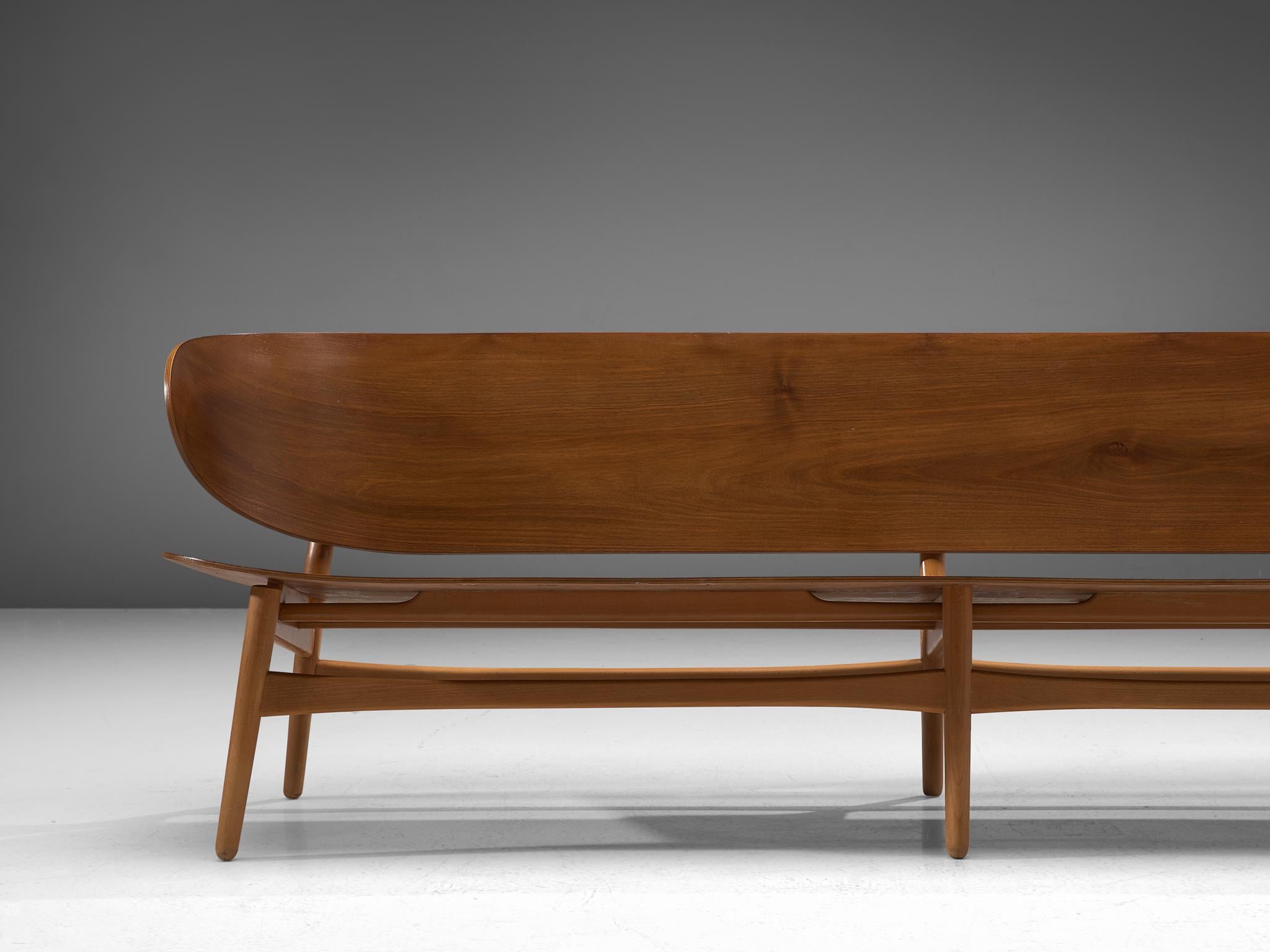 Mid-20th Century Rare Hans J. Wegner 'FH 1935-1934' Long Sofa Bench