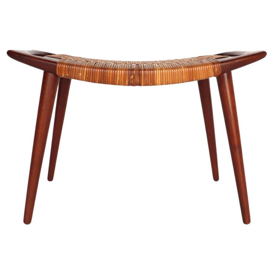 Rare Hans J. Wegner Stool, Model JH 539
