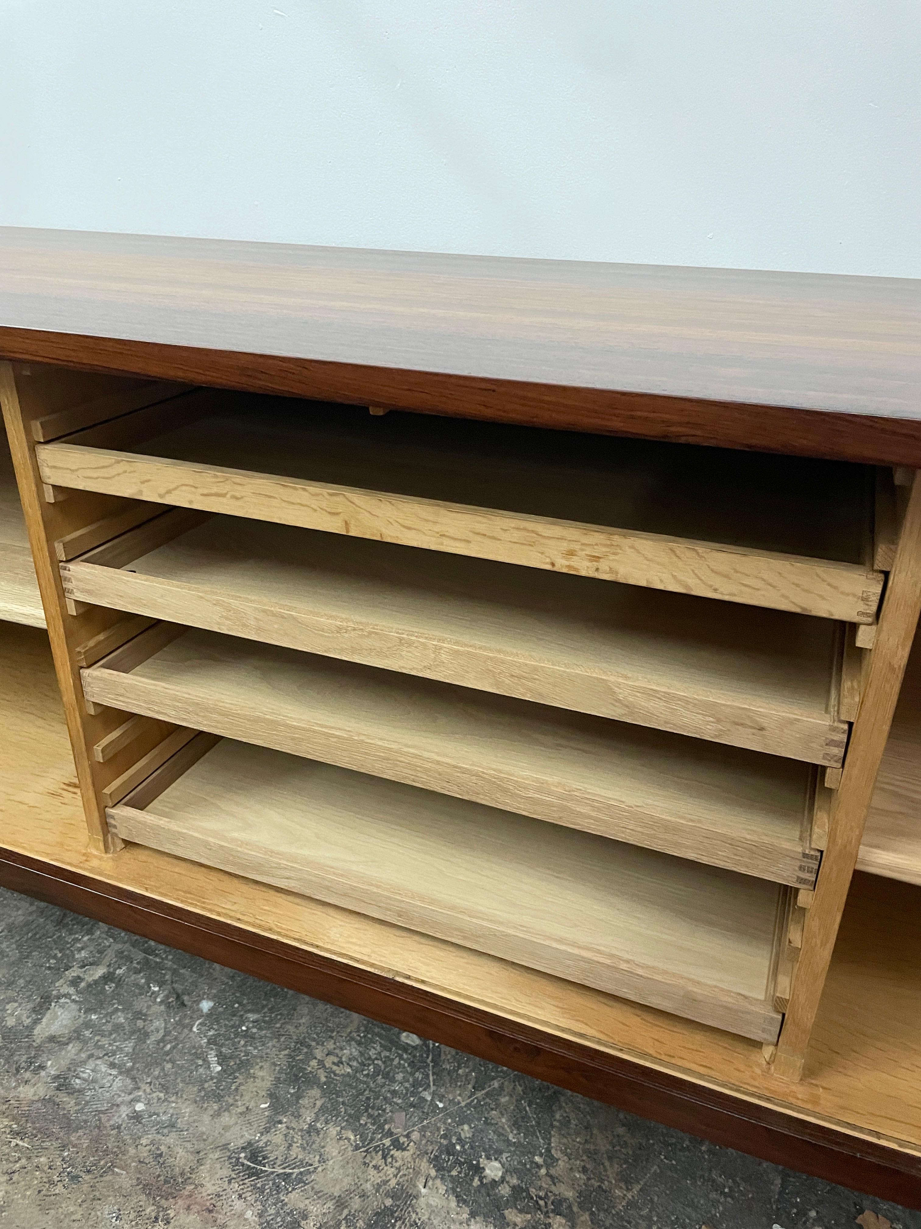 Rare Hans Wegner RY-25 Rosewood Sideboard for Ry Mobler For Sale 9