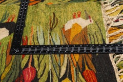 Rare Harrania Masterpiece Vintage Egyptian Tapestry  Ramses Wissa Wassef Style