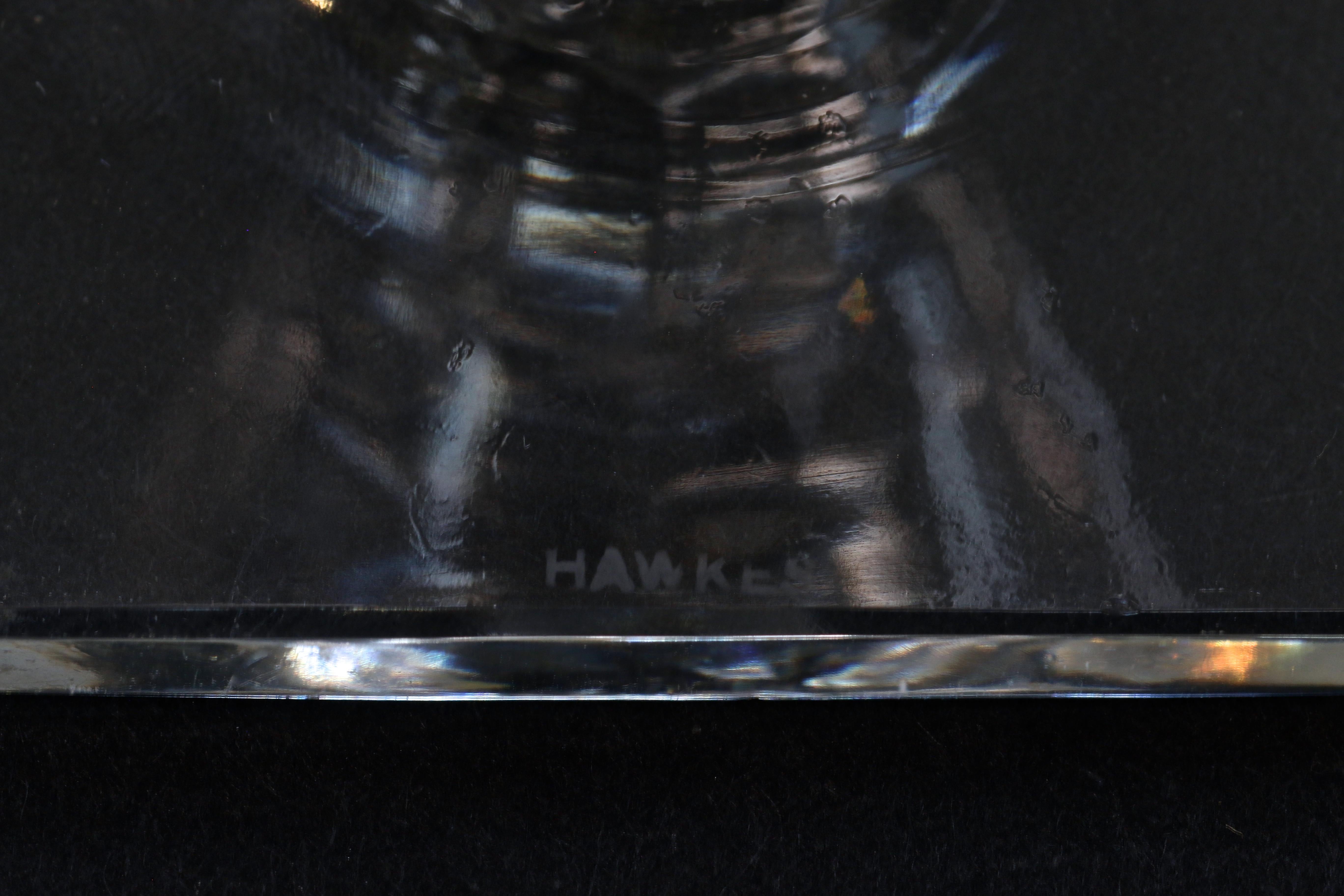 Rare Hawkes Hand-Cut Crystal Service for 12 For Sale 10