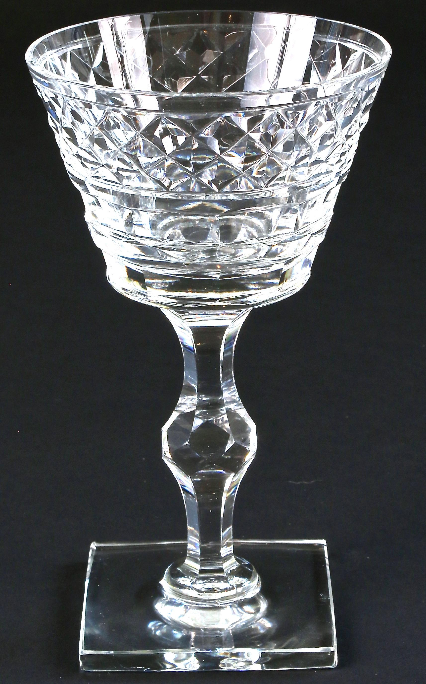 20th Century Rare Hawkes Hand-Cut Crystal Service for 12 For Sale