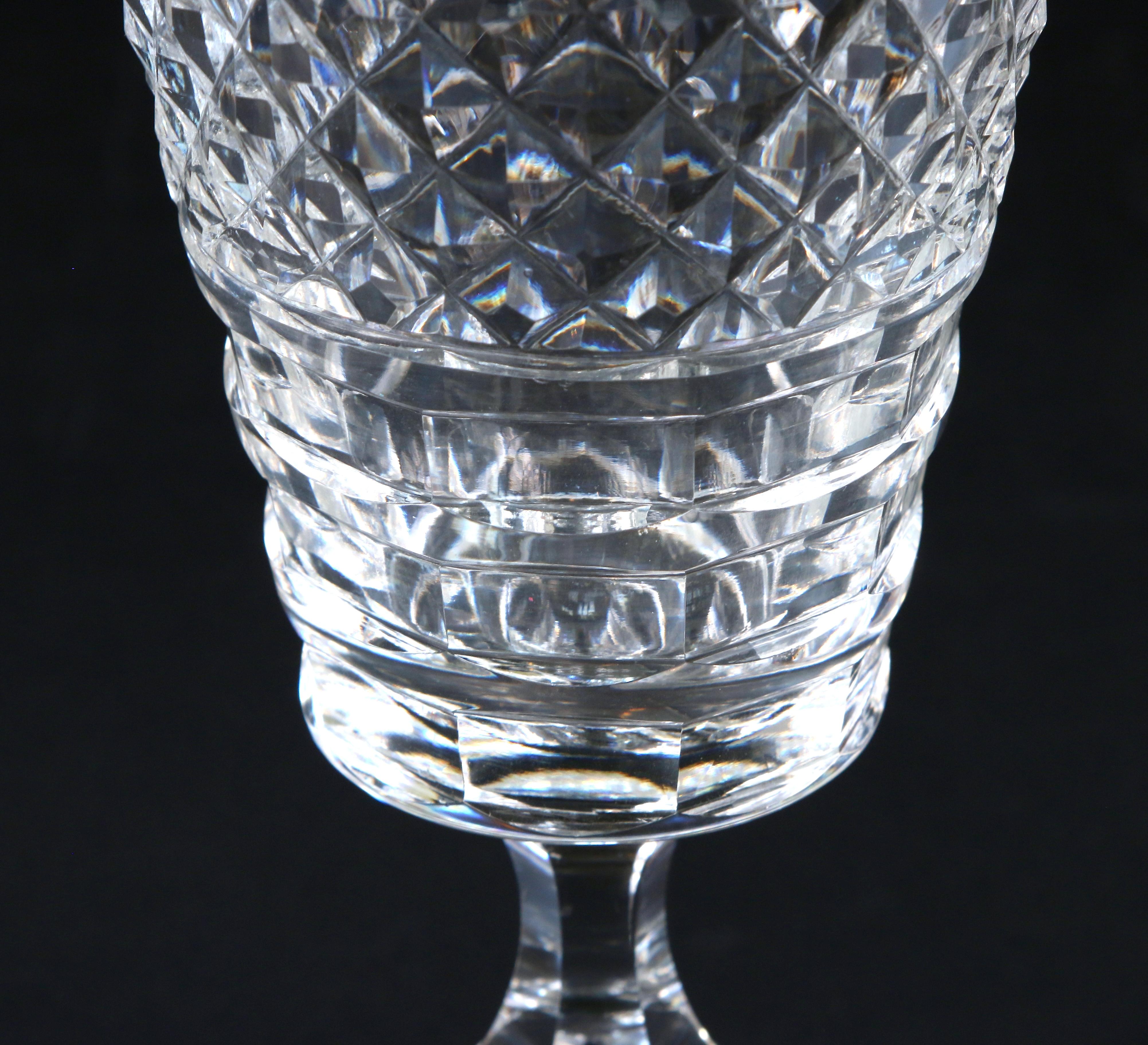 Rare Hawkes Hand-Cut Crystal Service for 12 For Sale 2