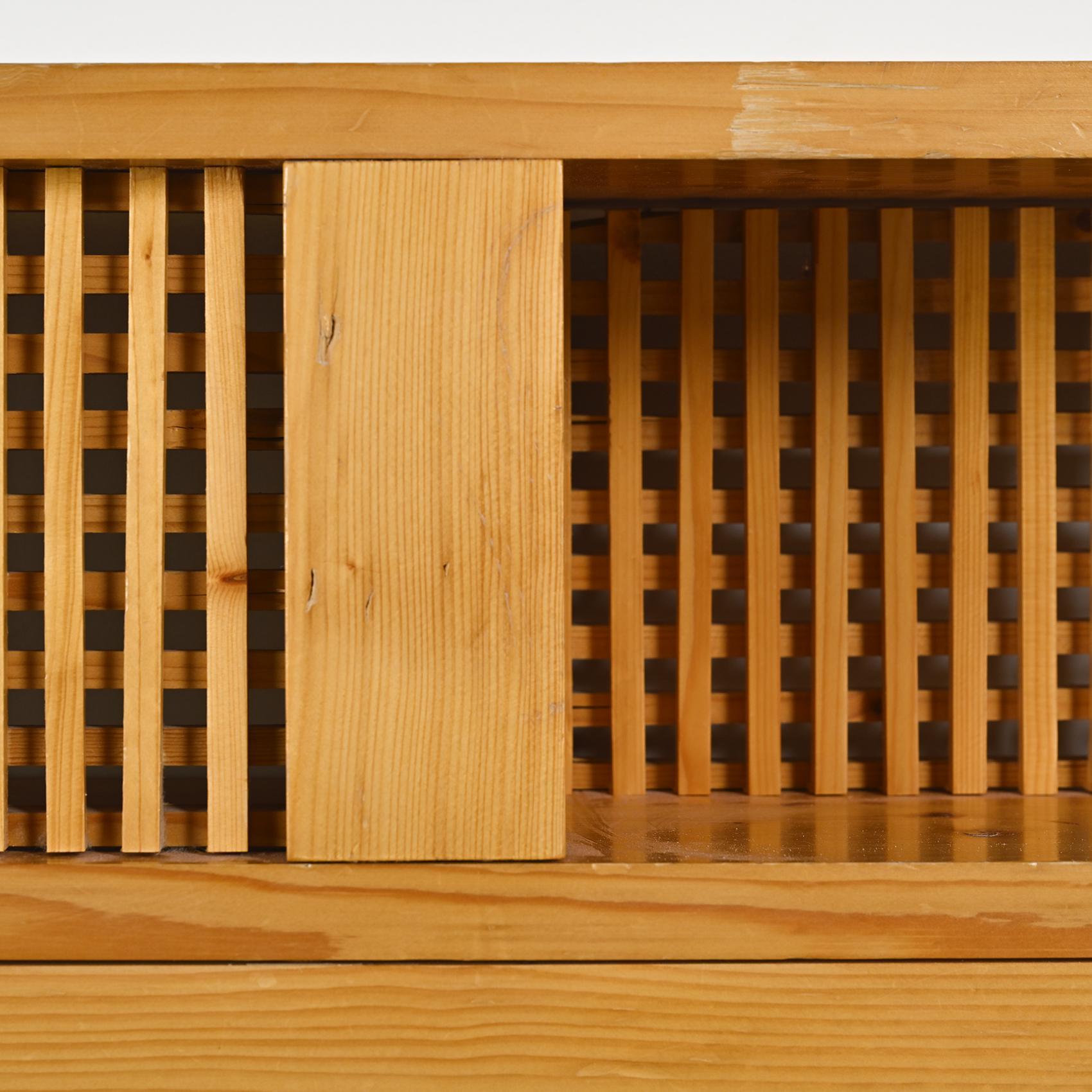 Mid-Century Modern Rare tête de lit de Charlotte Perriand, France circa 1970