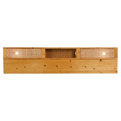 Rare Headboard by Charlotte Perriand, France circa 1970