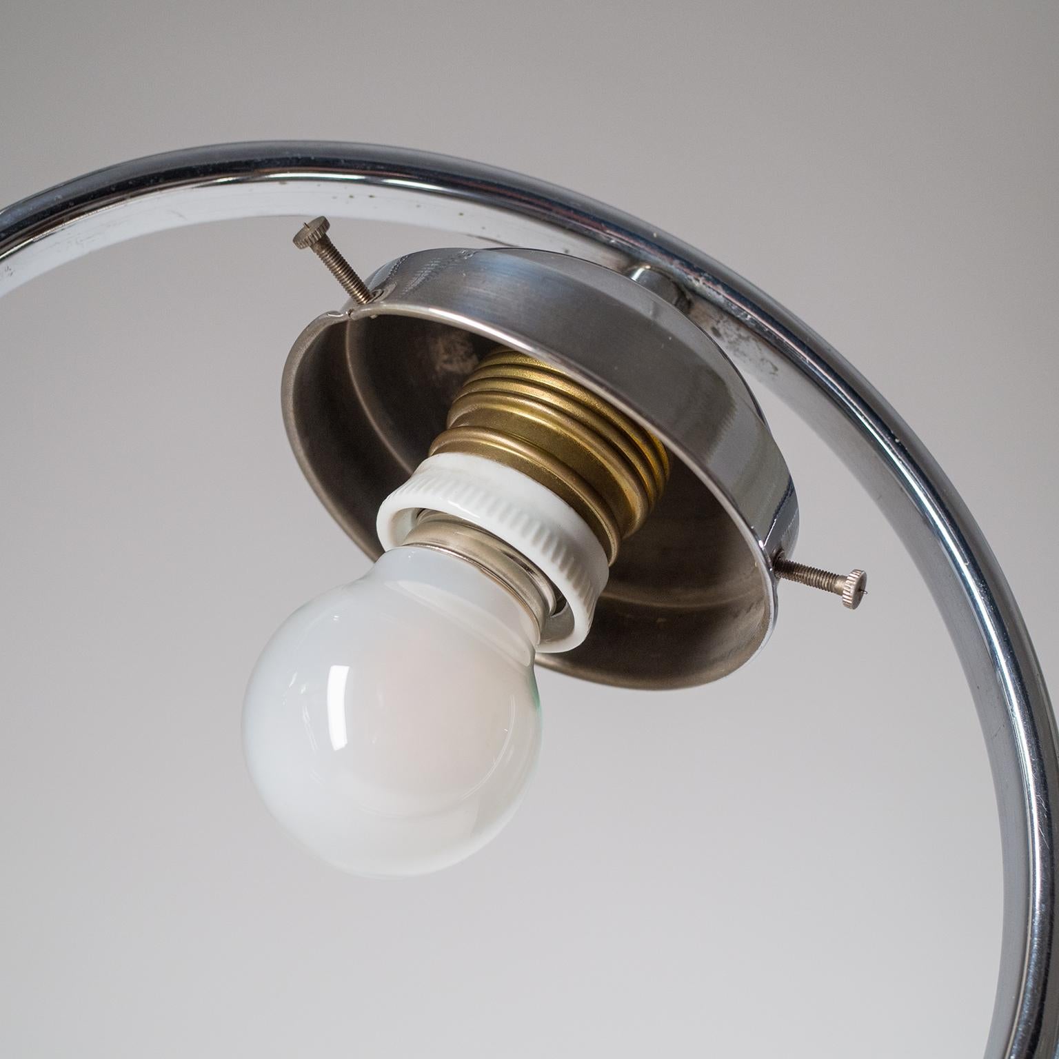 Rare Heart Shaped Art Deco Chandelier, 1930s 3