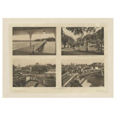 Rare Heliograph Views of Malacca in Colonial Times in Malaysia, Asia, 1907