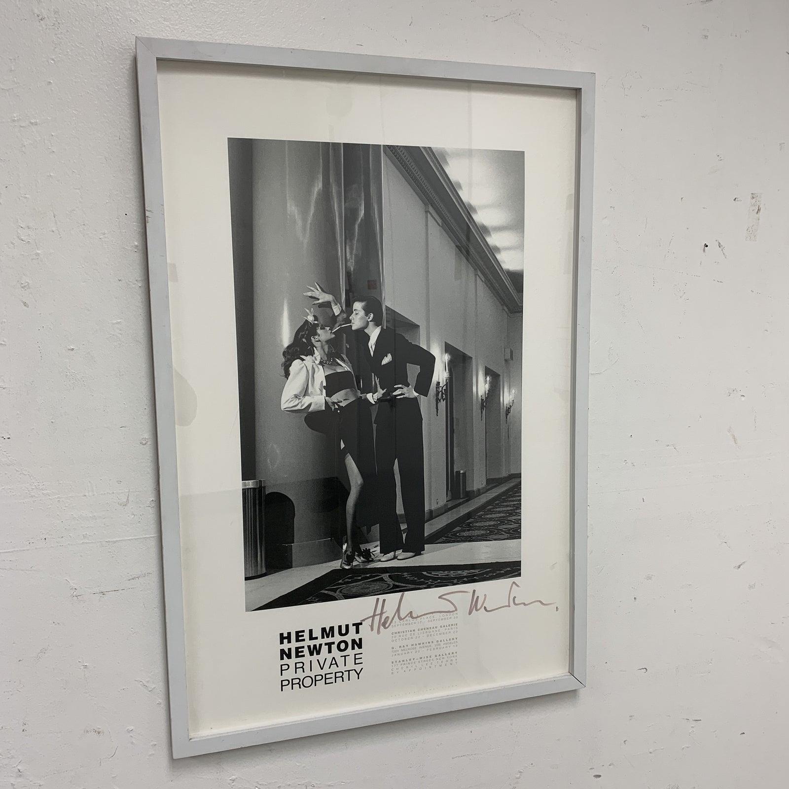 helmut newton poster