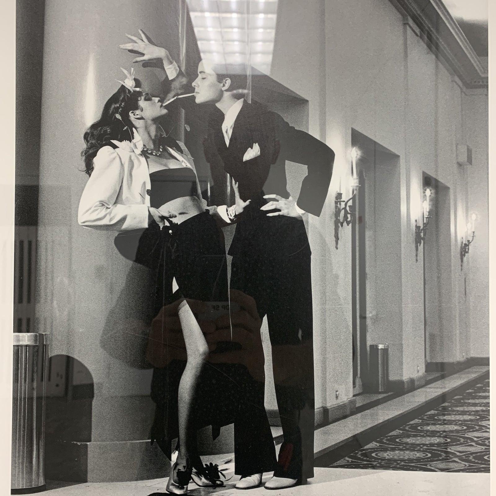 Contemporary Rare Helmut Newton Original International Exhibition Poster 