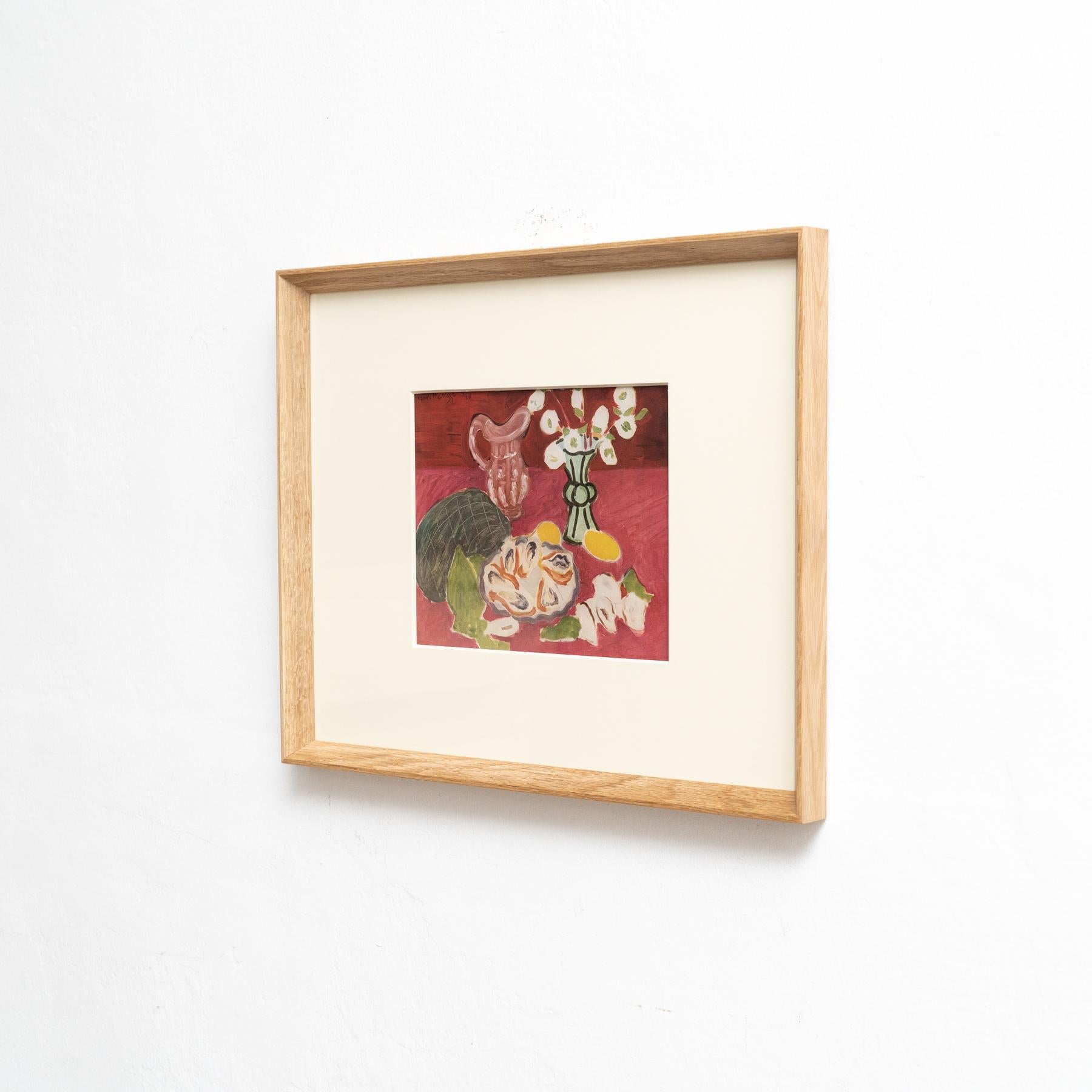 Mid-Century Modern Rare Henri Matisse Artwork, Editions du Chene, 1943 For Sale