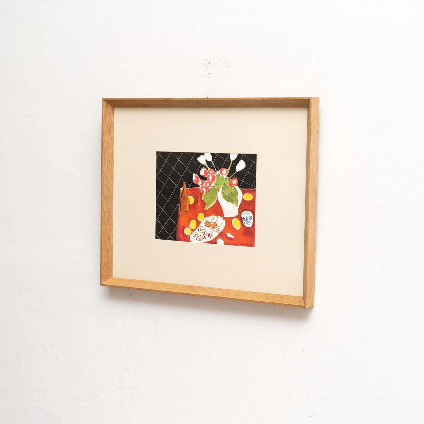 Mid-Century Modern Rare Henri Matisse Artwork, Editions du Chene, 1943 For Sale