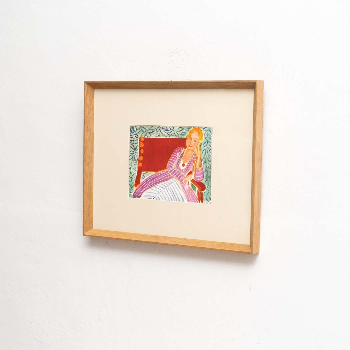 Mid-Century Modern Rare Henri Matisse Artwork, Editions du Chene, 1943 For Sale