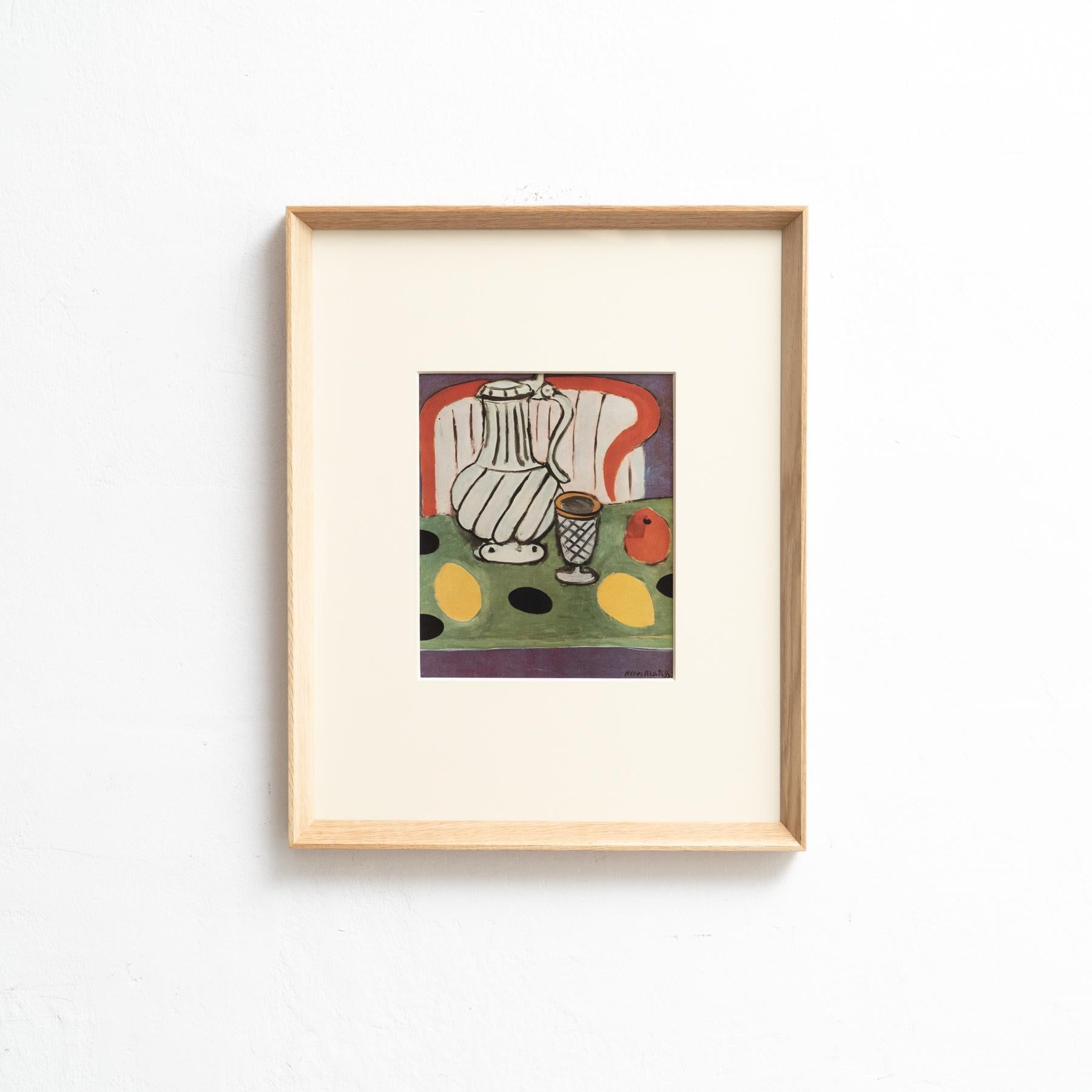 French Rare Henri Matisse Artwork, Editions du Chene, 1943 For Sale