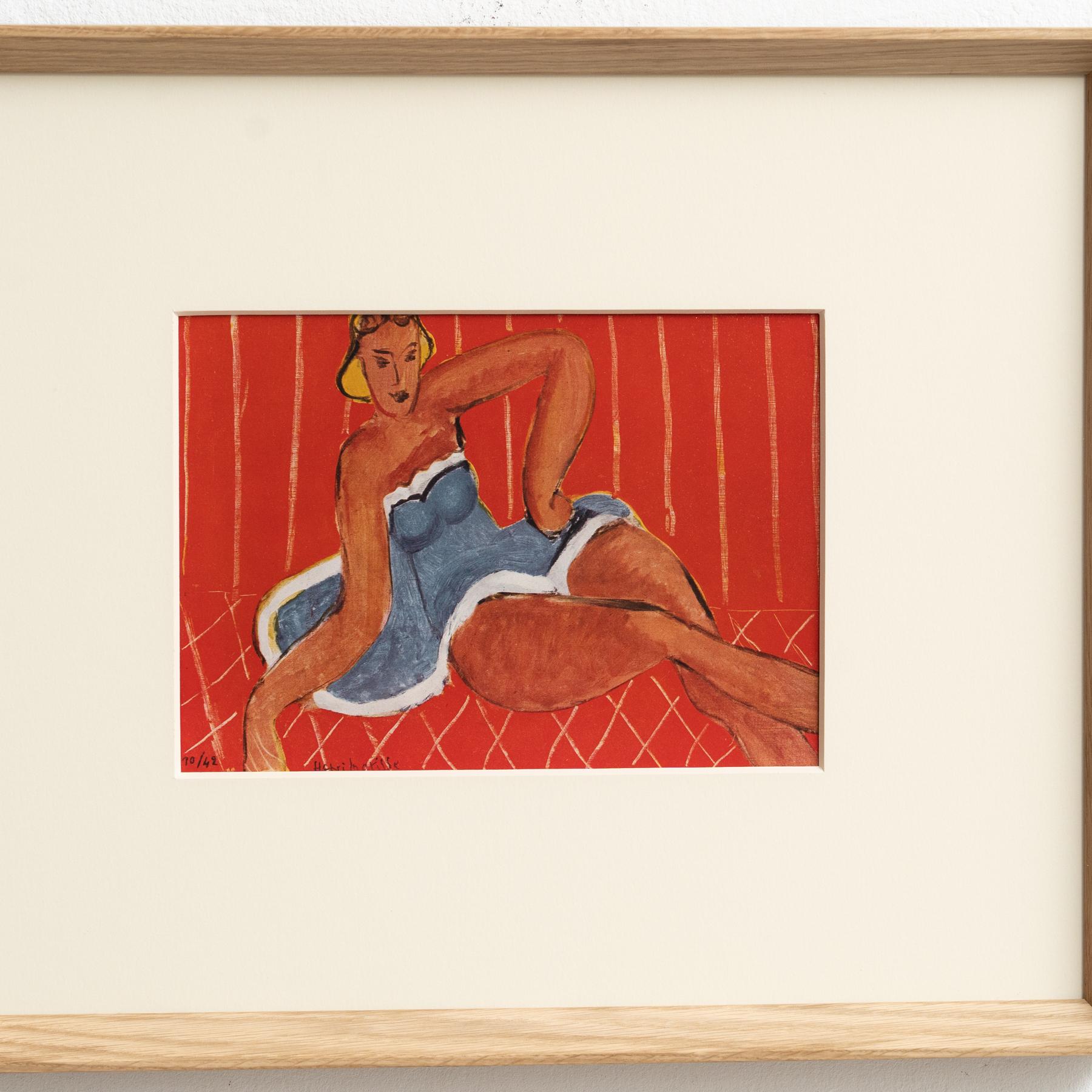 Francese Rara opera d'arte di Henri Matisse, Editions du Chene, 1943 in vendita