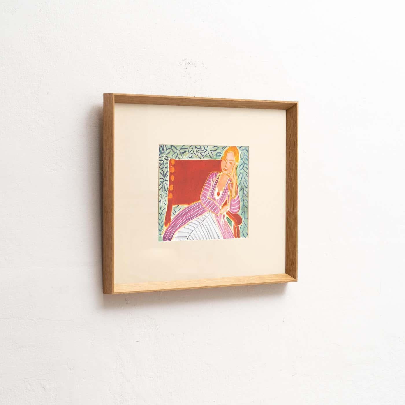 French Rare Henri Matisse Artwork, Editions du Chene, 1943 For Sale
