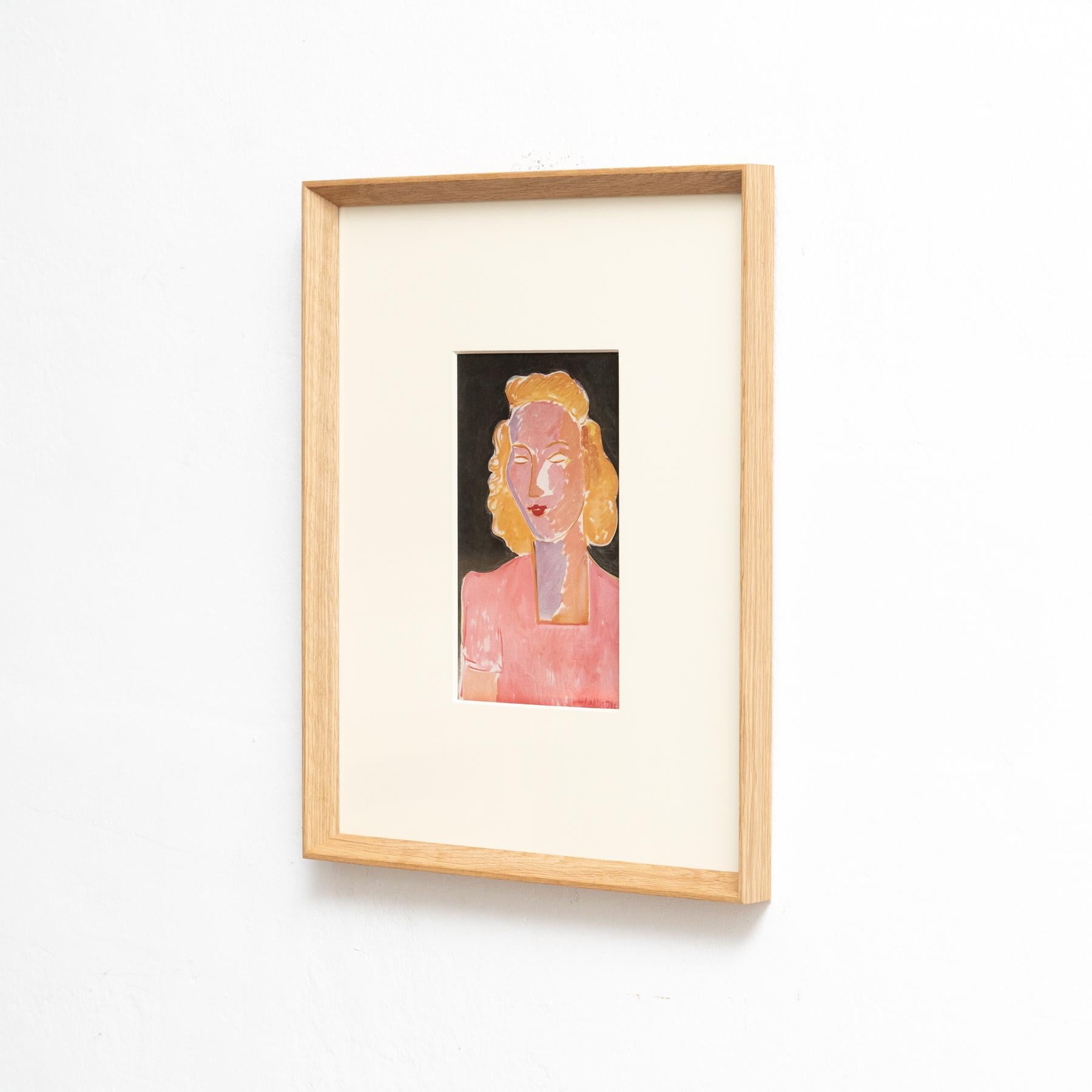 Rare Henri Matisse Artwork, Editions du Chene, 1943 In Good Condition For Sale In Barcelona, Barcelona