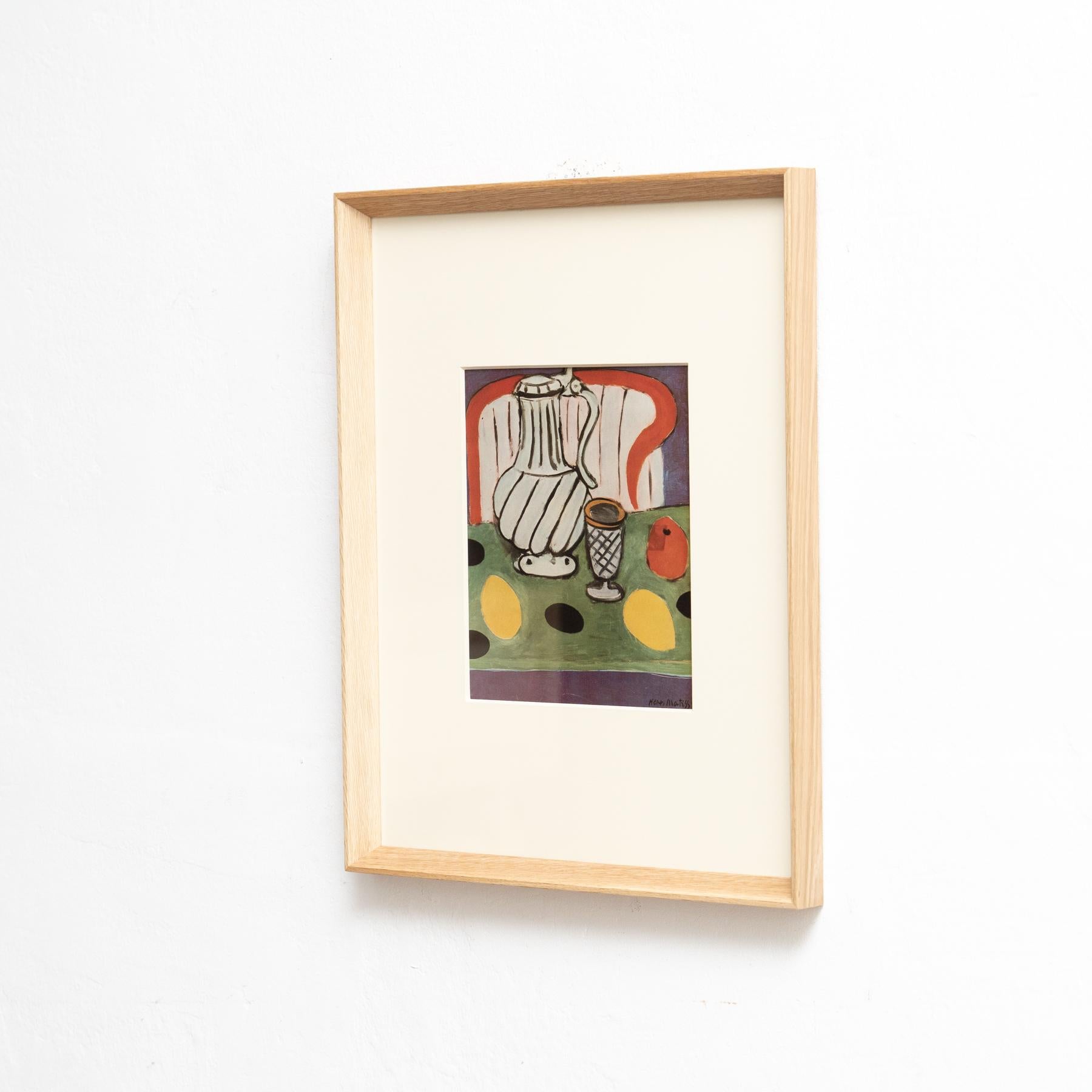 Rare Henri Matisse Artwork, Editions du Chene, 1943 In Good Condition For Sale In Barcelona, Barcelona