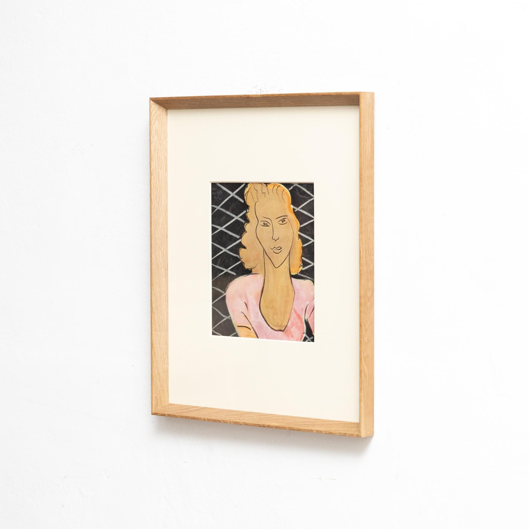 Rare Henri Matisse Artwork, Editions du Chene, 1943 In Good Condition For Sale In Barcelona, Barcelona