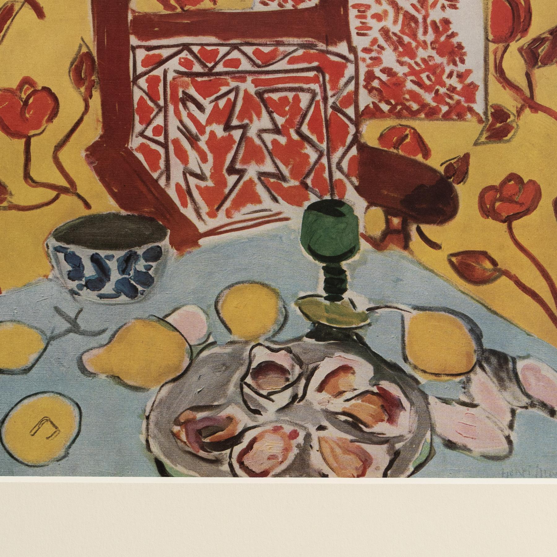 Metà XX secolo Rara opera d'arte di Henri Matisse, Editions du Chene, 1943 in vendita