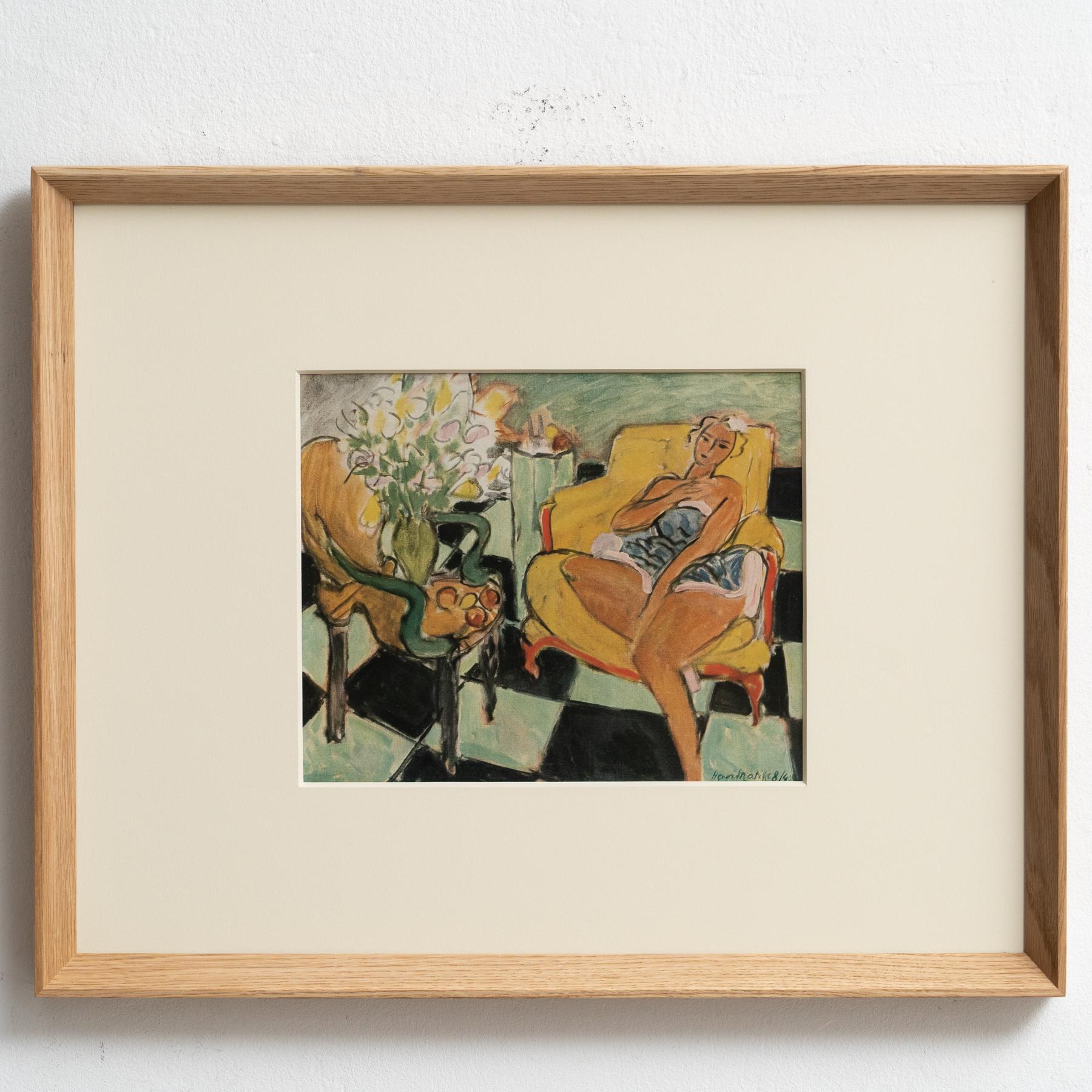 Rara obra de Henri Matisse, Editions du Chene, 1943 mediados del siglo XX en venta