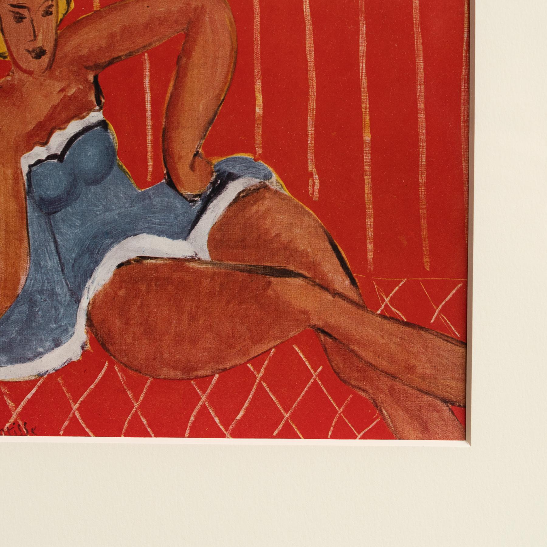 Metà XX secolo Rara opera d'arte di Henri Matisse, Editions du Chene, 1943 in vendita