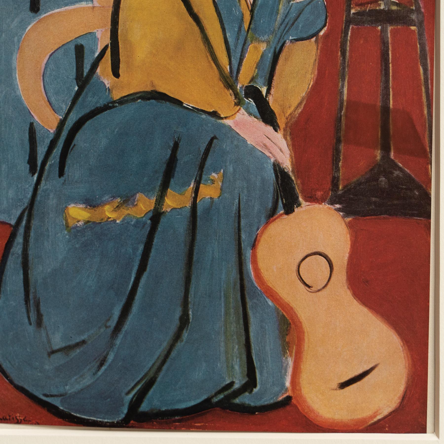 Mid-20th Century Rare Henri Matisse Artwork, Editions du Chene, 1943 For Sale