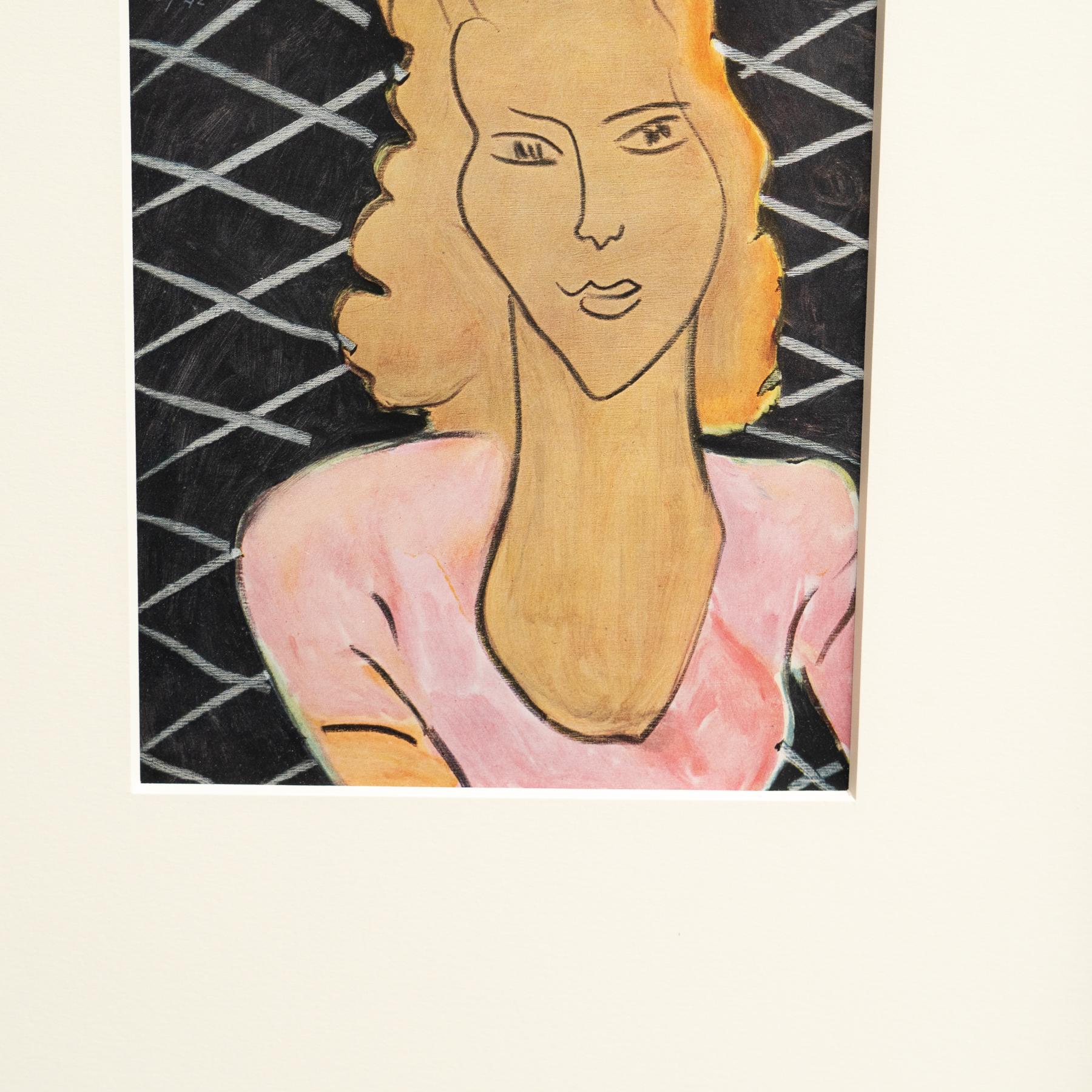 Paper Rare Henri Matisse Artwork, Editions du Chene, 1943 For Sale