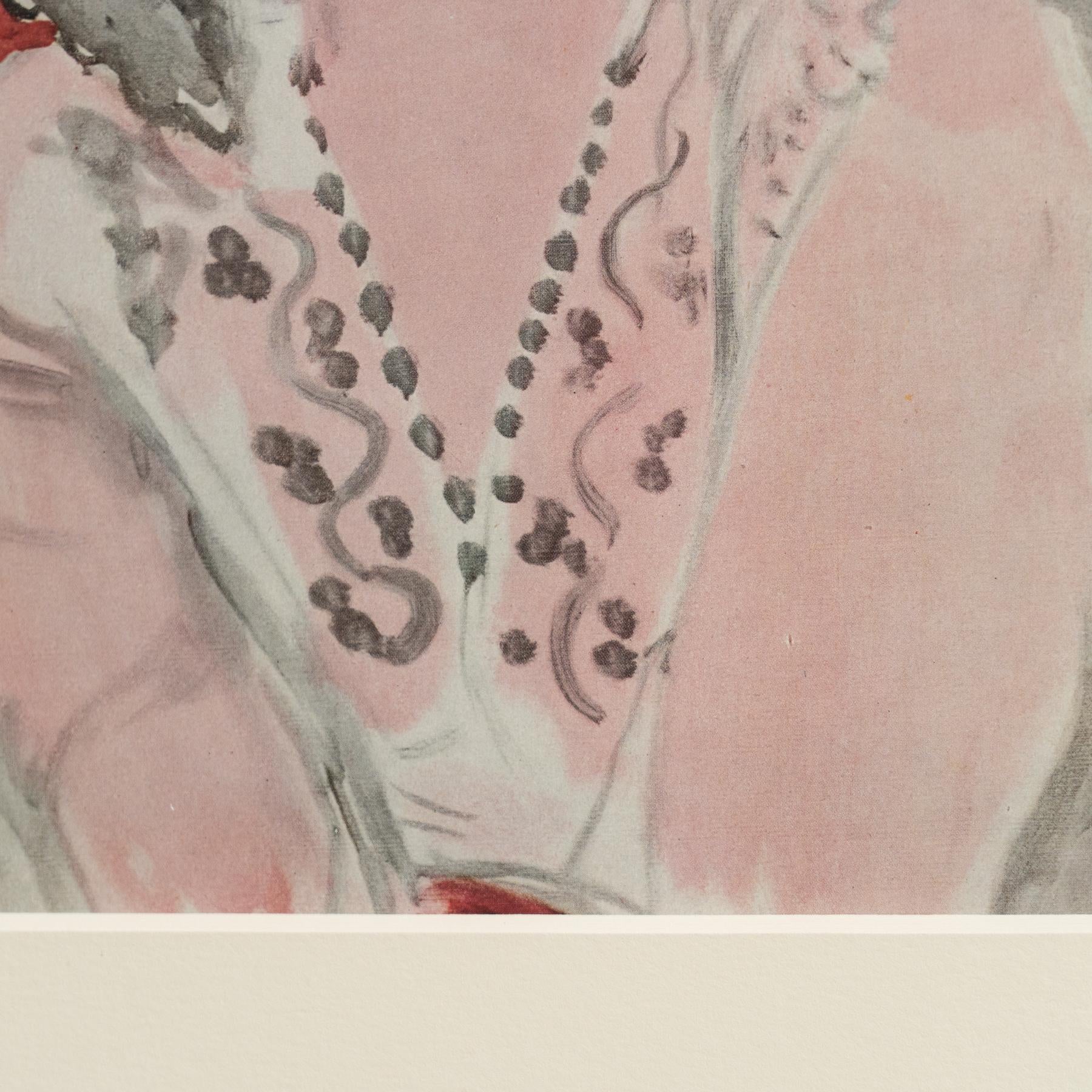 Paper Rare Henri Matisse Artwork, Editions du Chene, 1943 For Sale