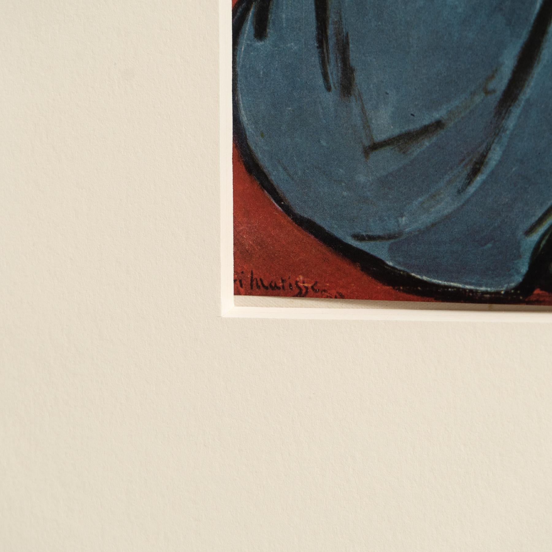 Paper Rare Henri Matisse Artwork, Editions du Chene, 1943 For Sale