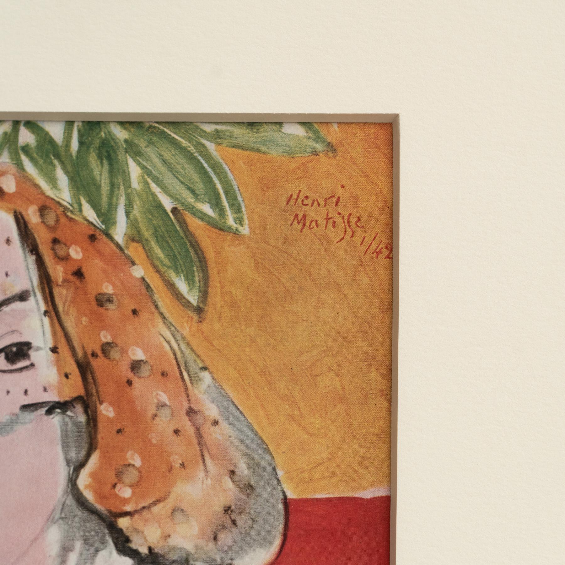 Rare Henri Matisse Artwork, Editions du Chene, 1943 For Sale 1
