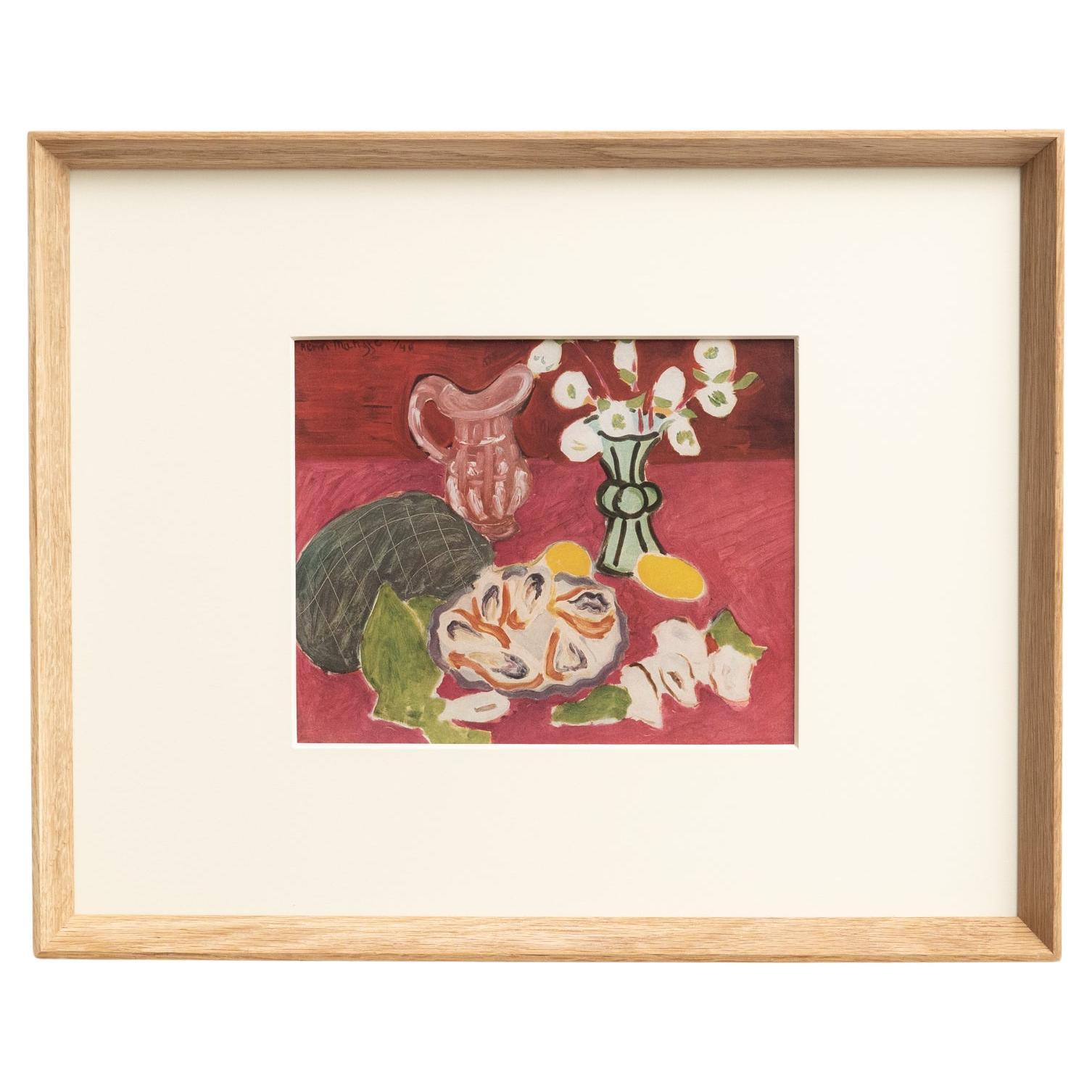 Rare œuvre d'Henri Matisse, Éditions du Chene, 1943